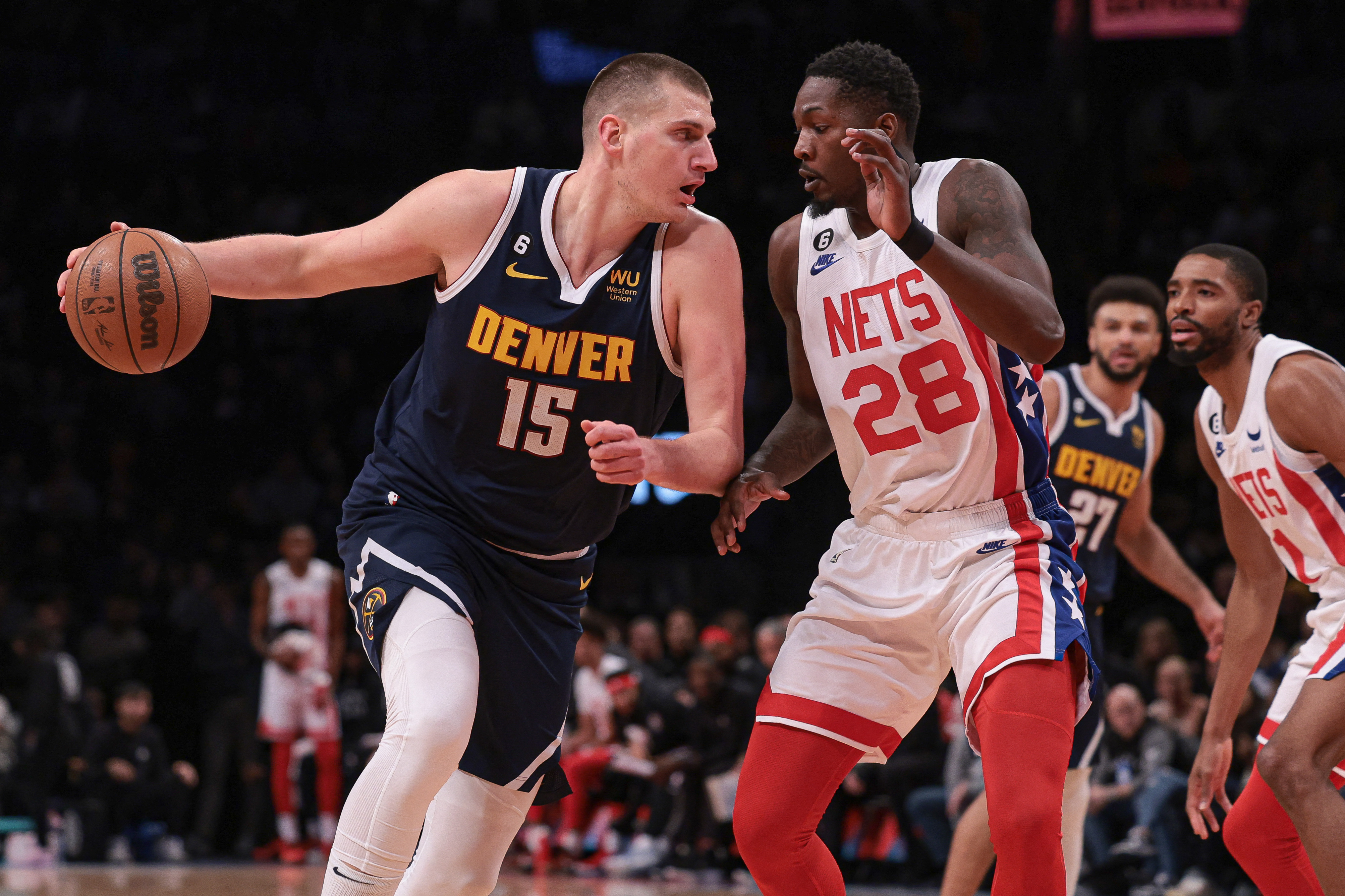 NBA: Denver Nuggets at Brooklyn Nets
