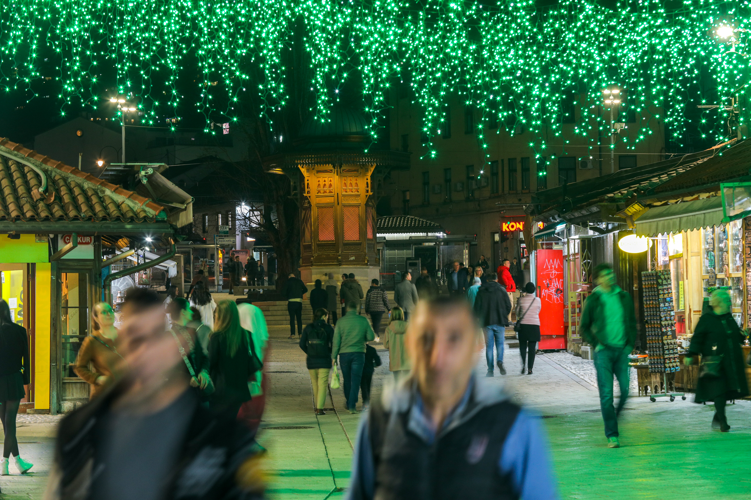 Sarajevo noć ramazan čaršijska džamija