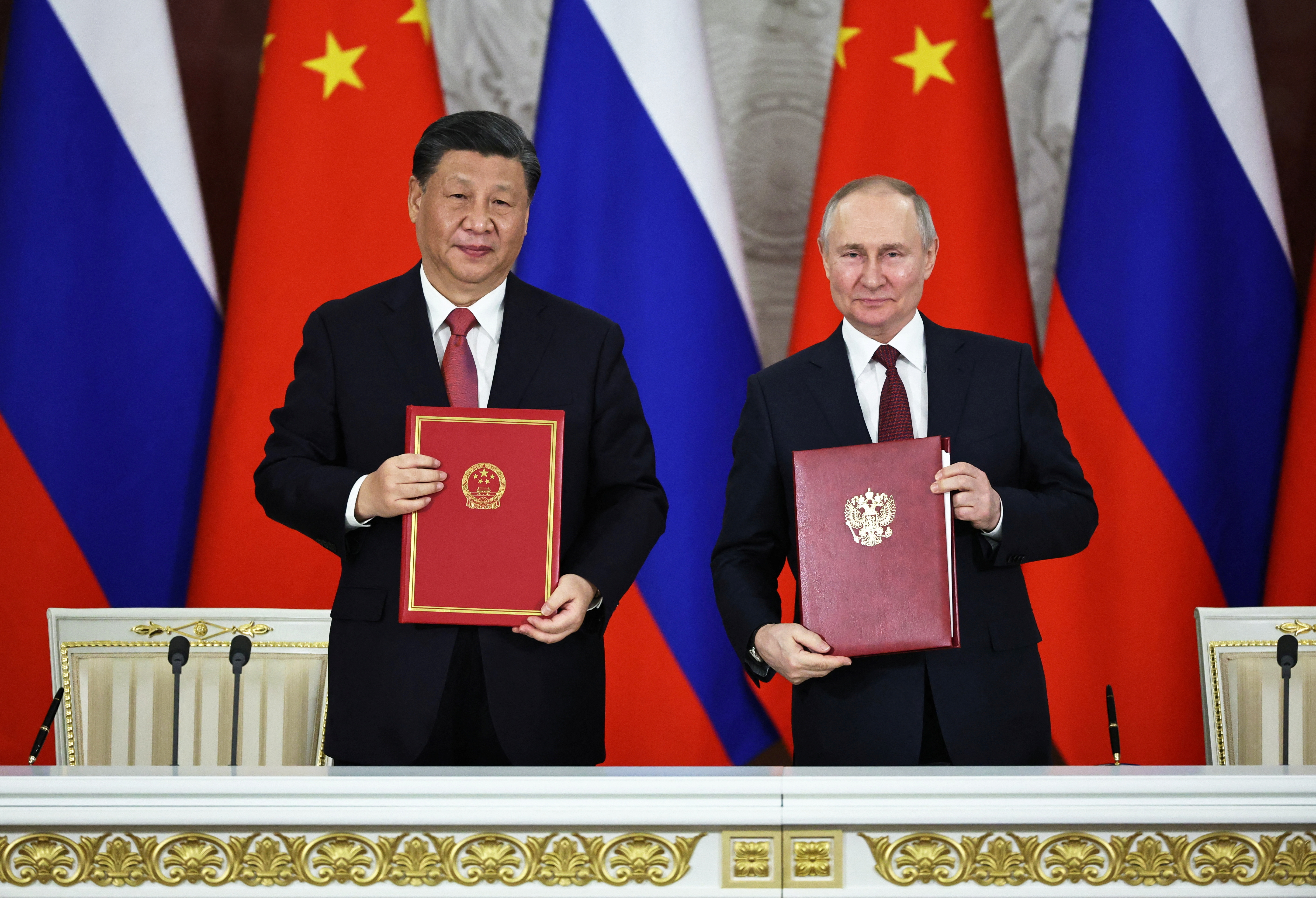 Russia's Putin holds talks with China's Xi in Moscow