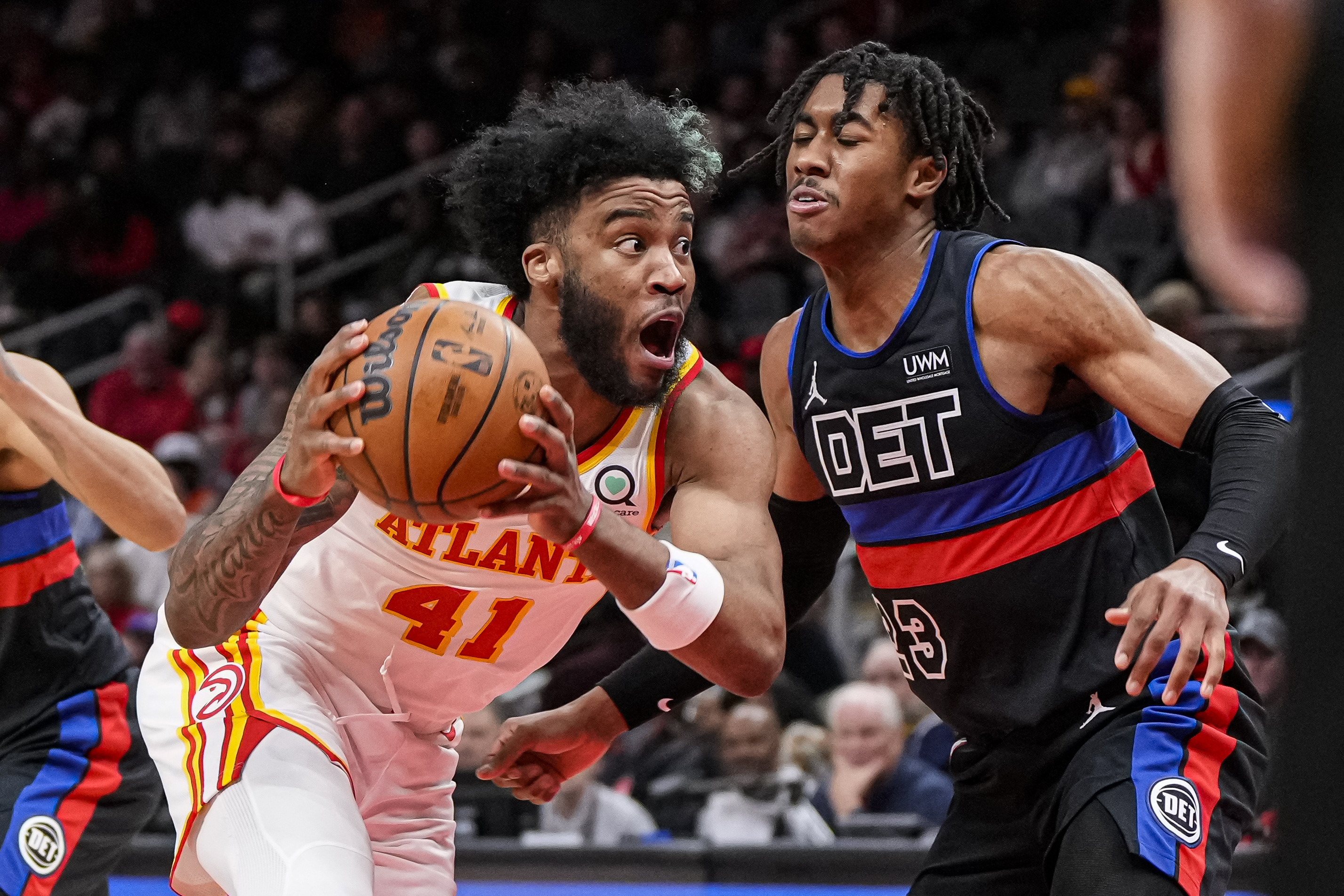 NBA: Detroit Pistons at Atlanta Hawks