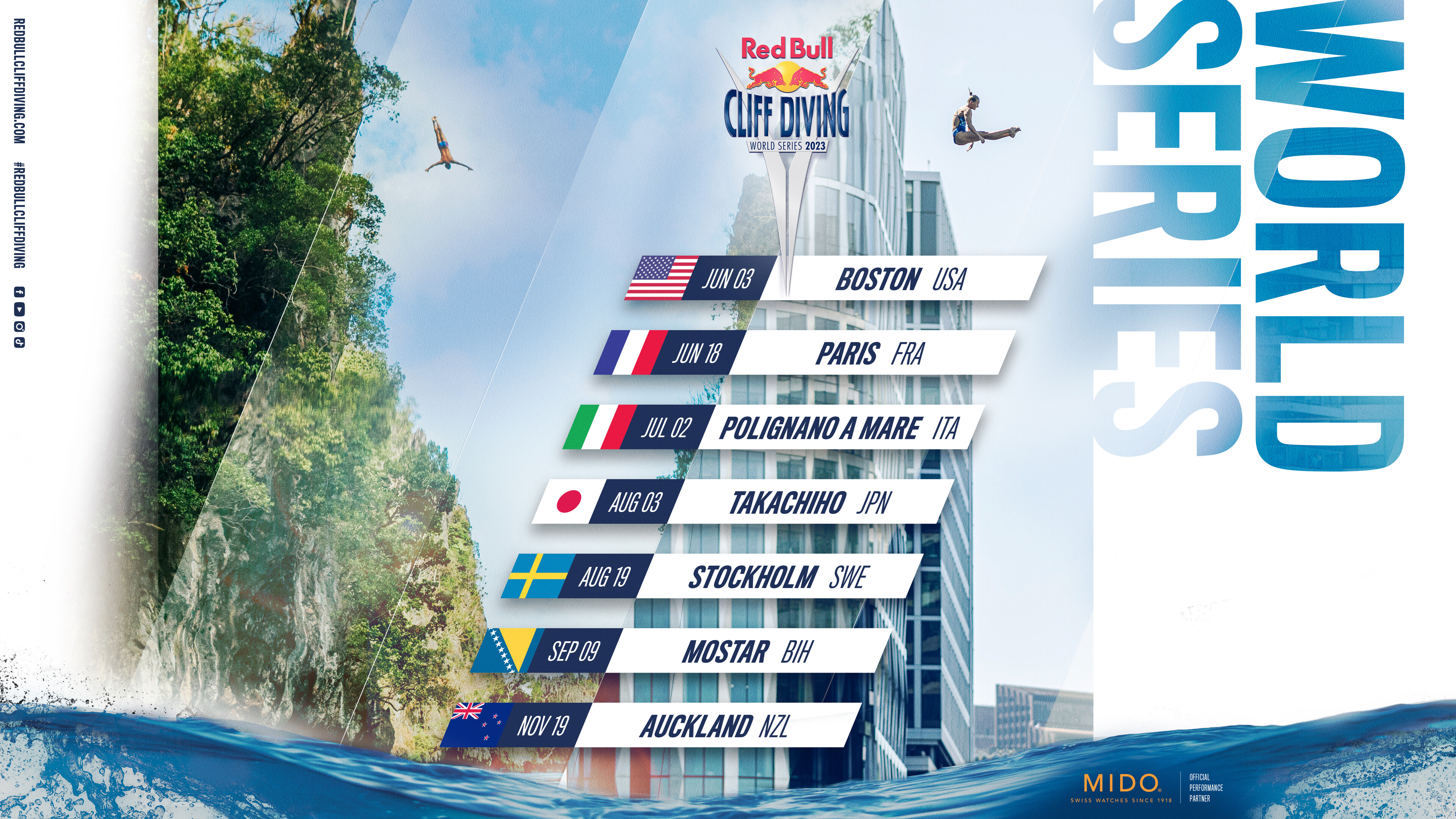 Red Bull Cliff Diving World Series 2023