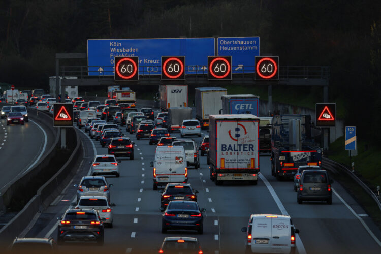 Strike called by the German trade union Verdi in Frankfurt