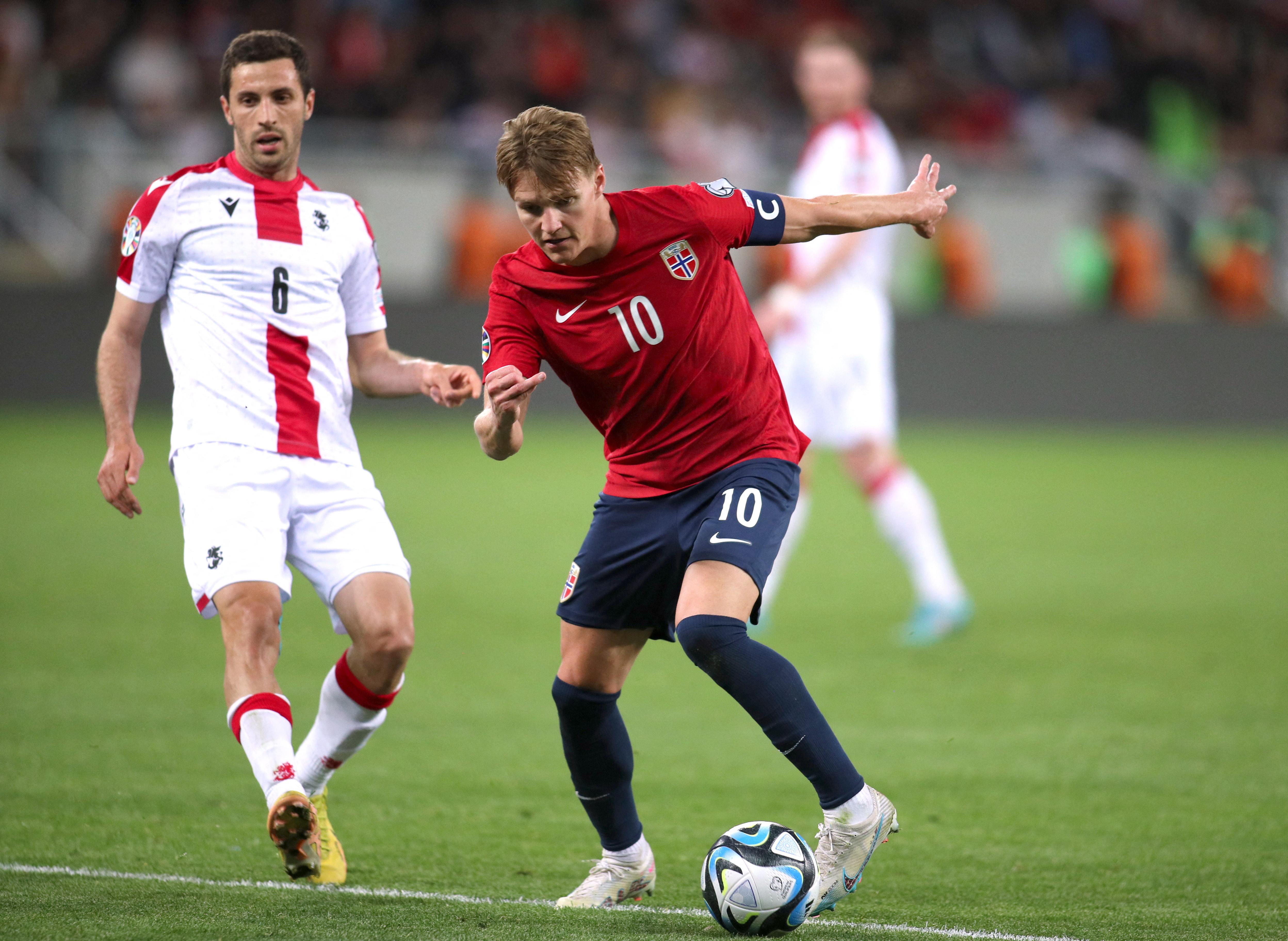 UEFA Euro 2024 Qualifiers - Group A - Georgia v Norway