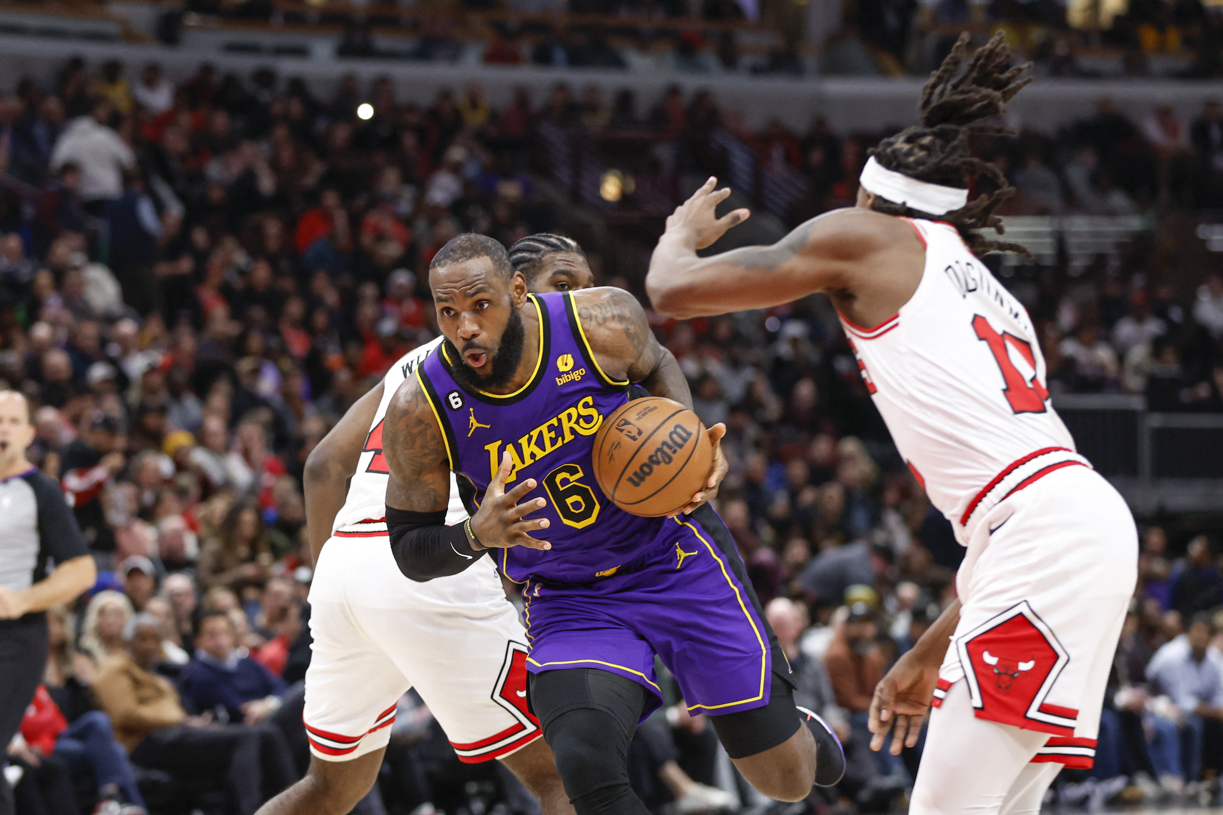 NBA: Los Angeles Lakers at Chicago Bulls
