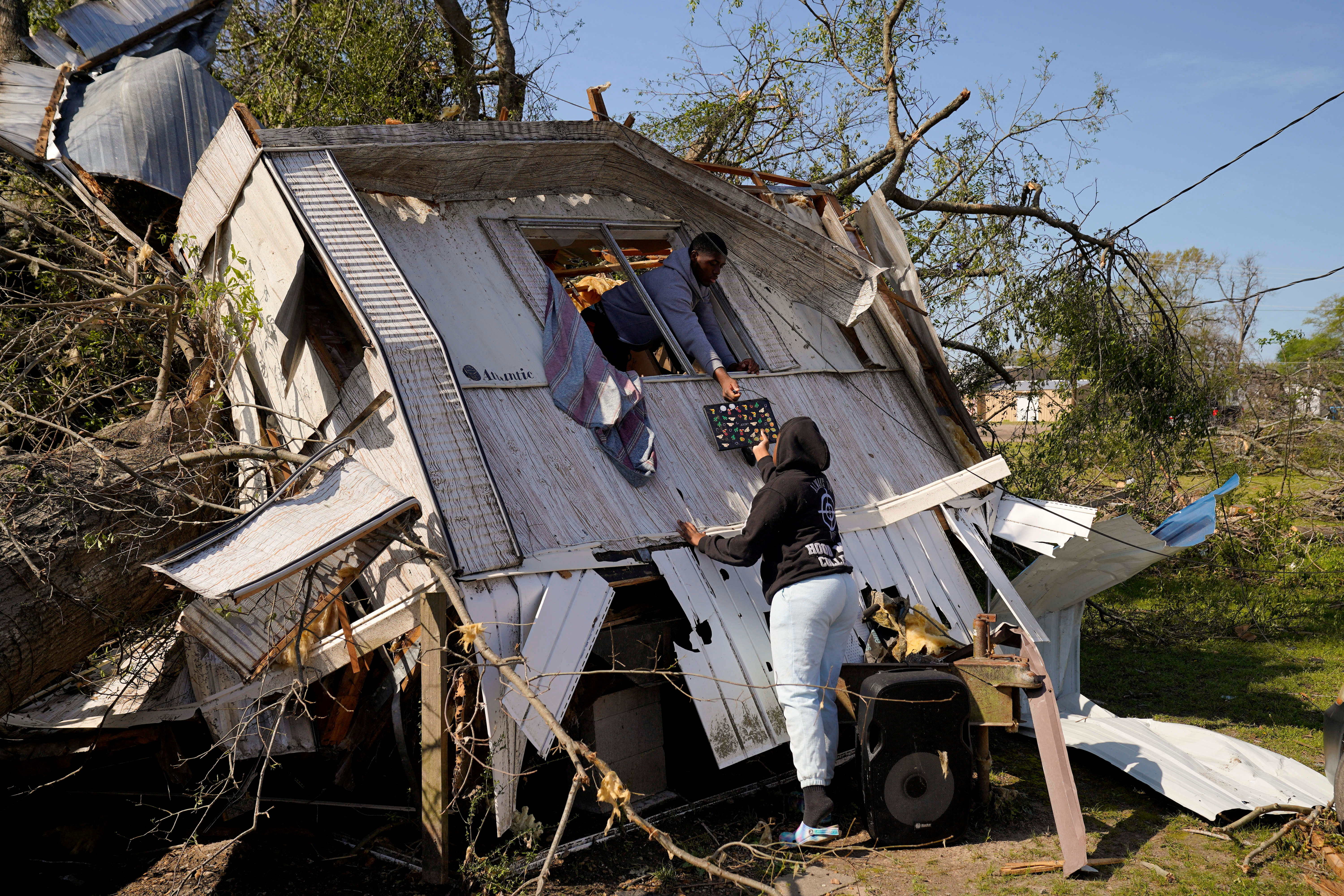 FILE PHOTO: Tornadoes hit communities across central Mississippi