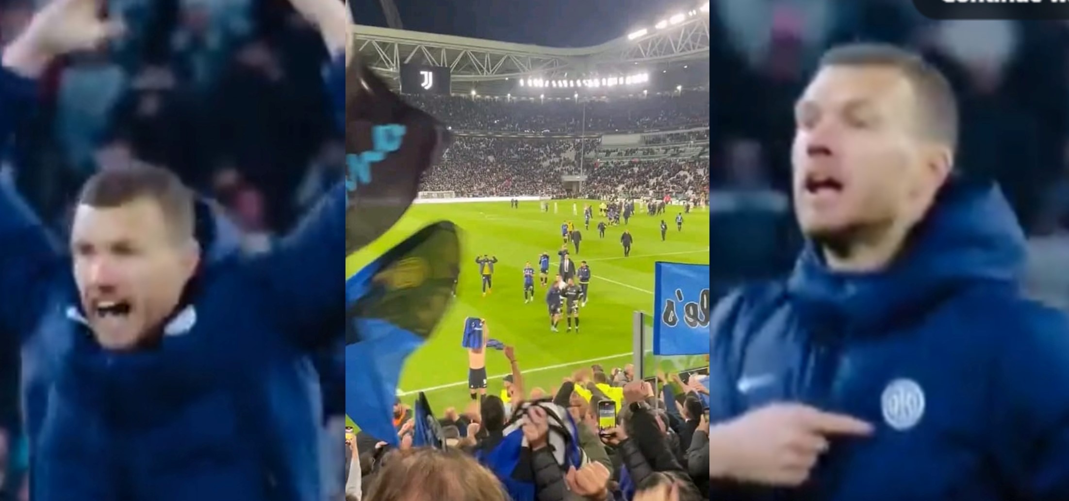 edin dzeko emocije navijaci Intera