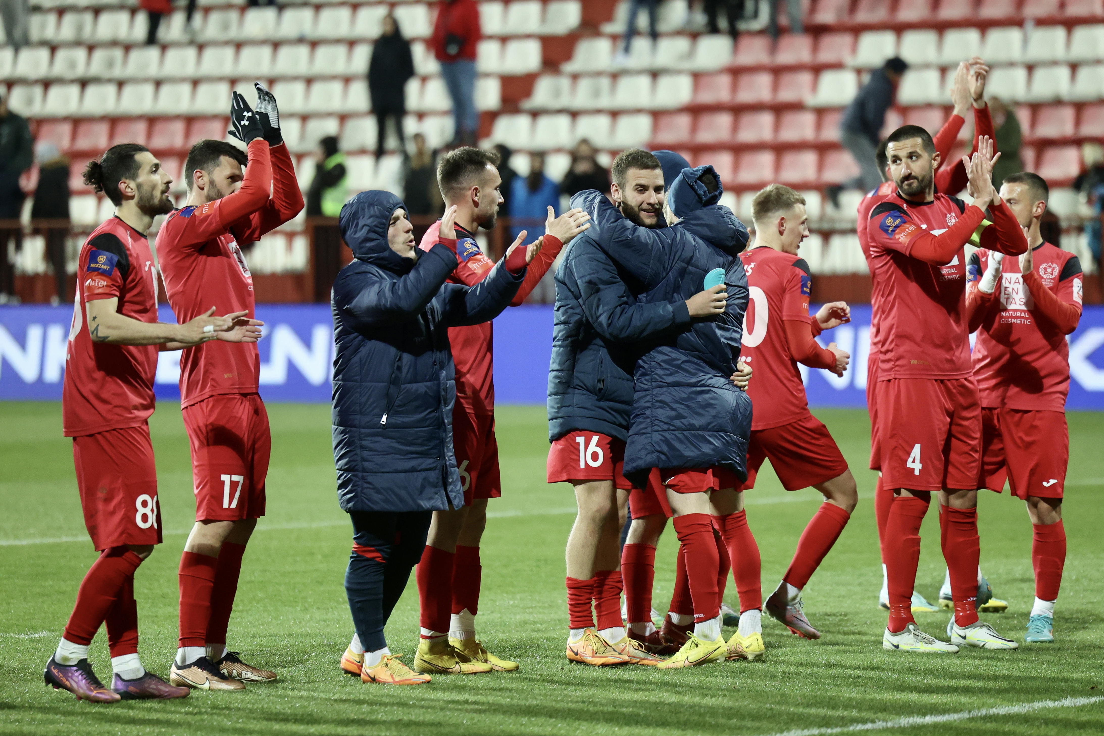 FK VElež slavlje  sa Red Army