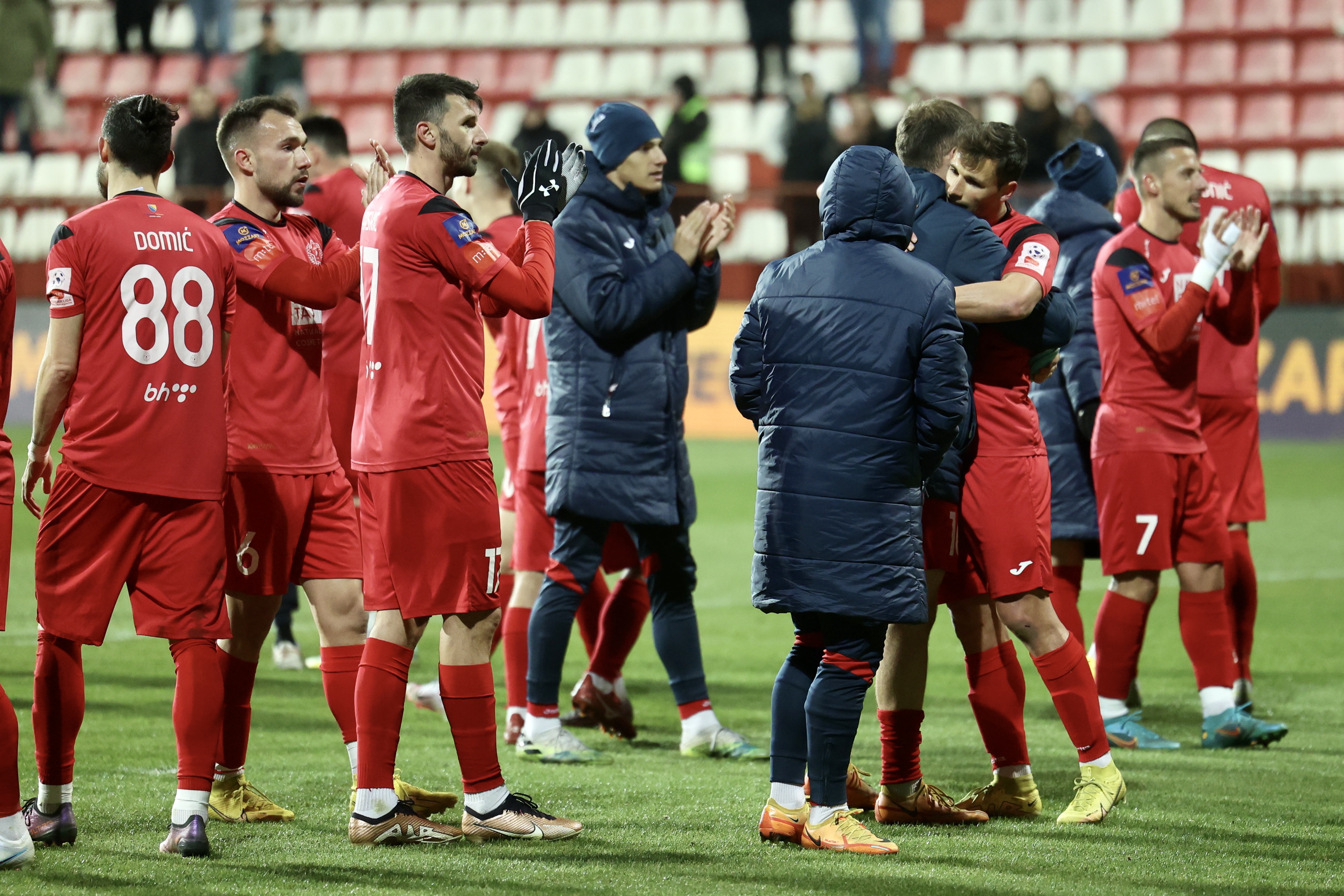 FK VElež slavlje  sa Red Army