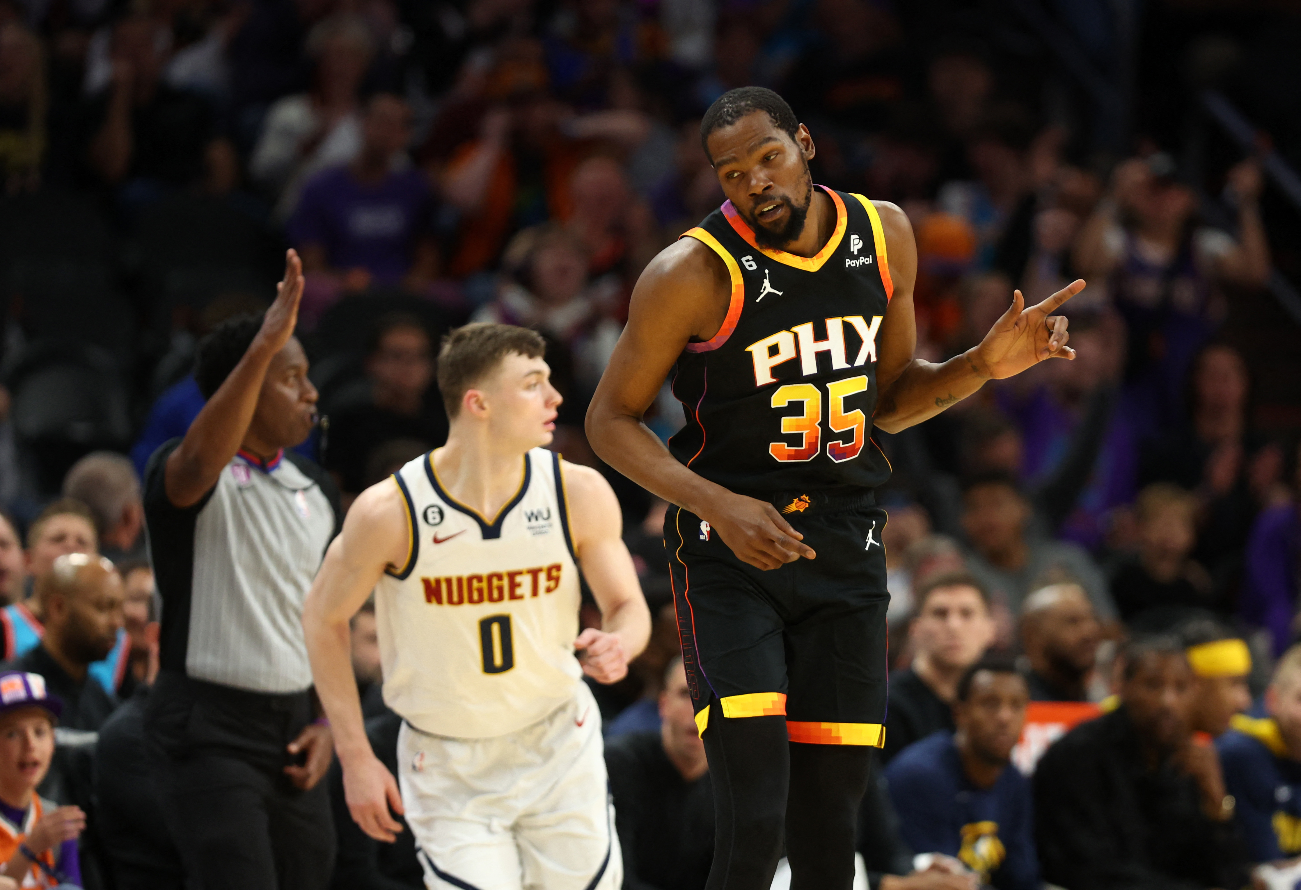 NBA: Denver Nuggets at Phoenix Suns