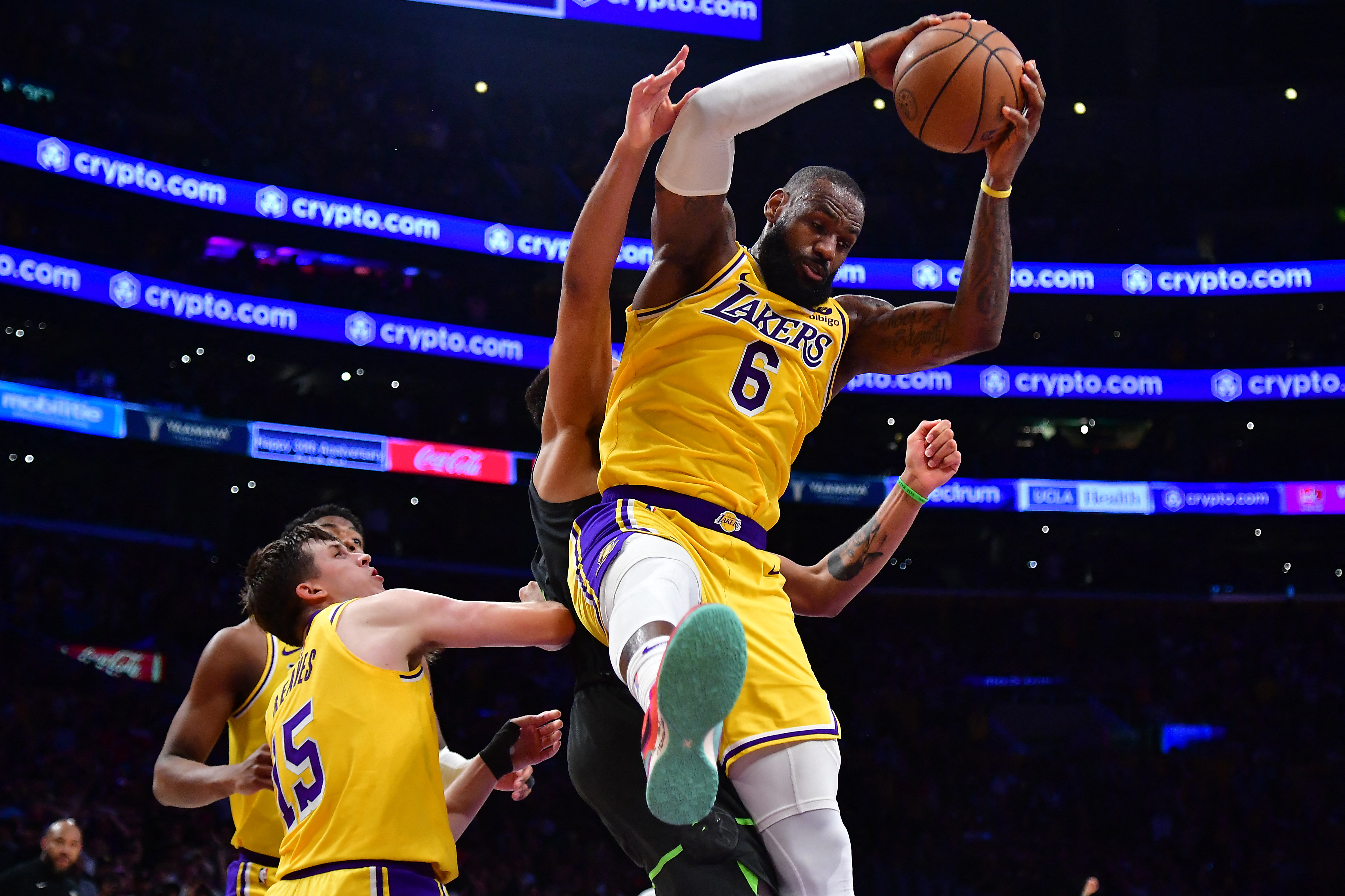 NBA: Minnesota Timberwolves at Los Angeles Lakers