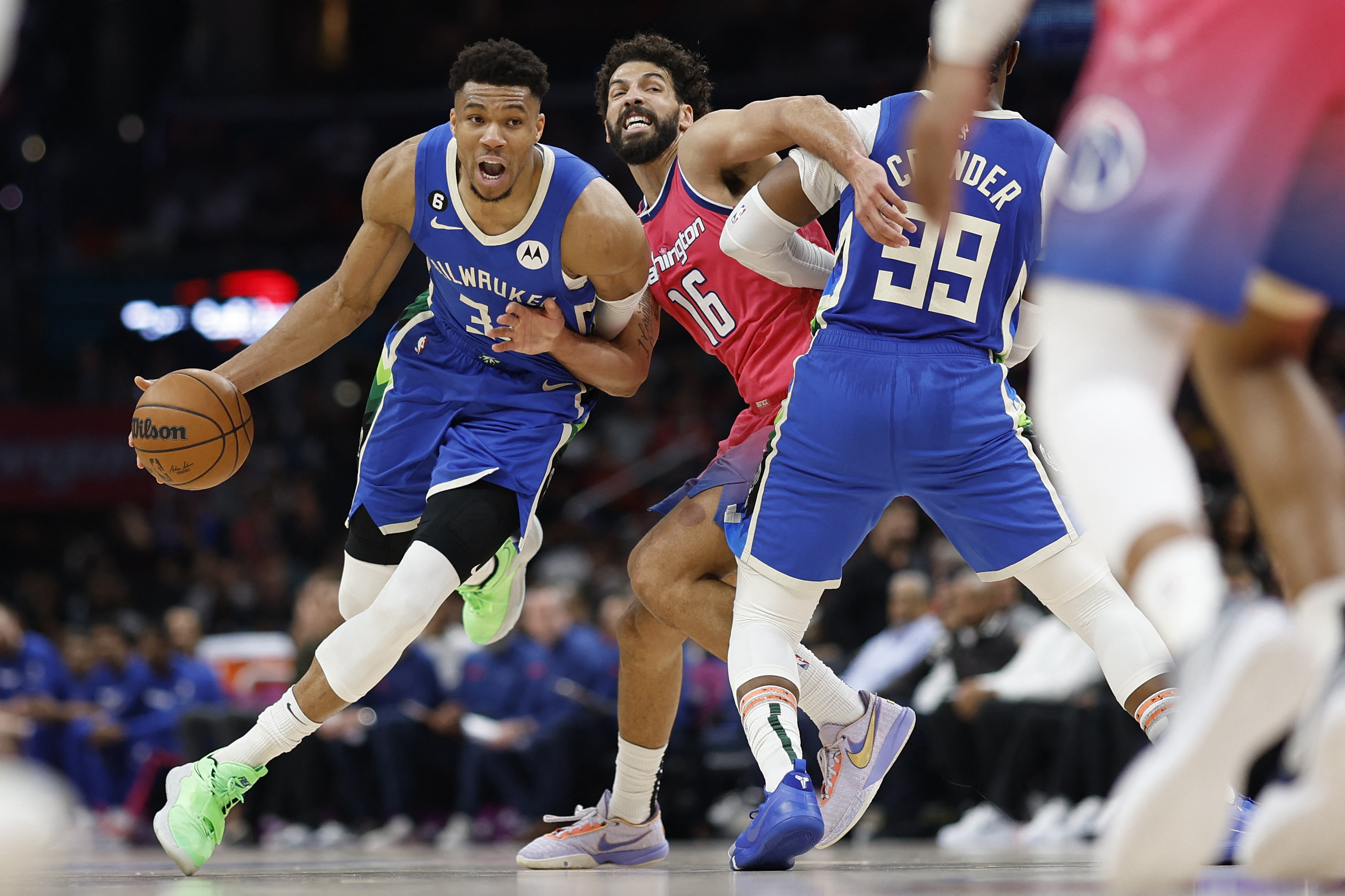 NBA: Milwaukee Bucks at Washington Wizards