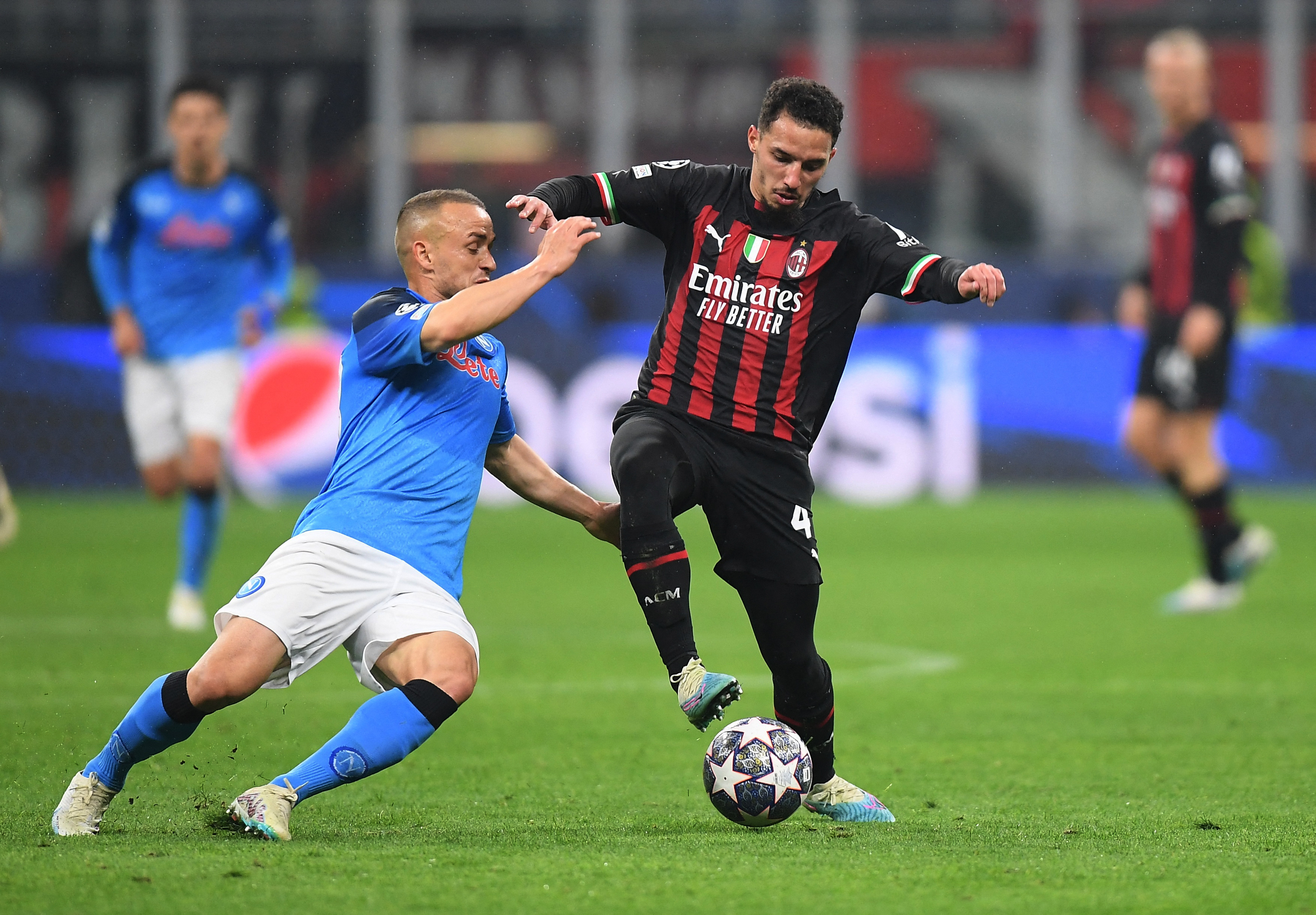 Champions League - Quarter Finals - First Leg - AC Milan v Napoli
