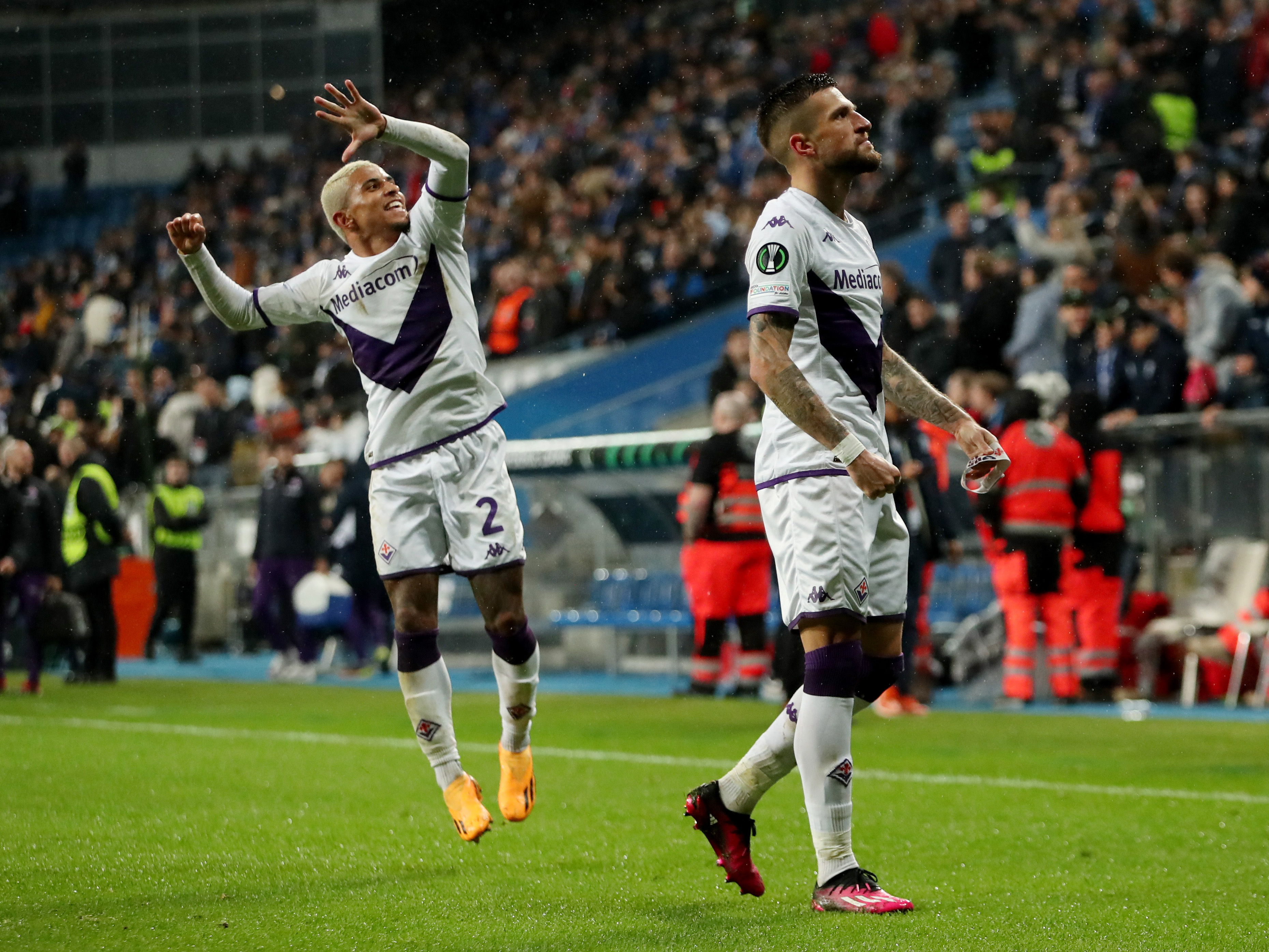 Europa Conference League - Quarter Final - First Leg - Lech Poznan v Fiorentina