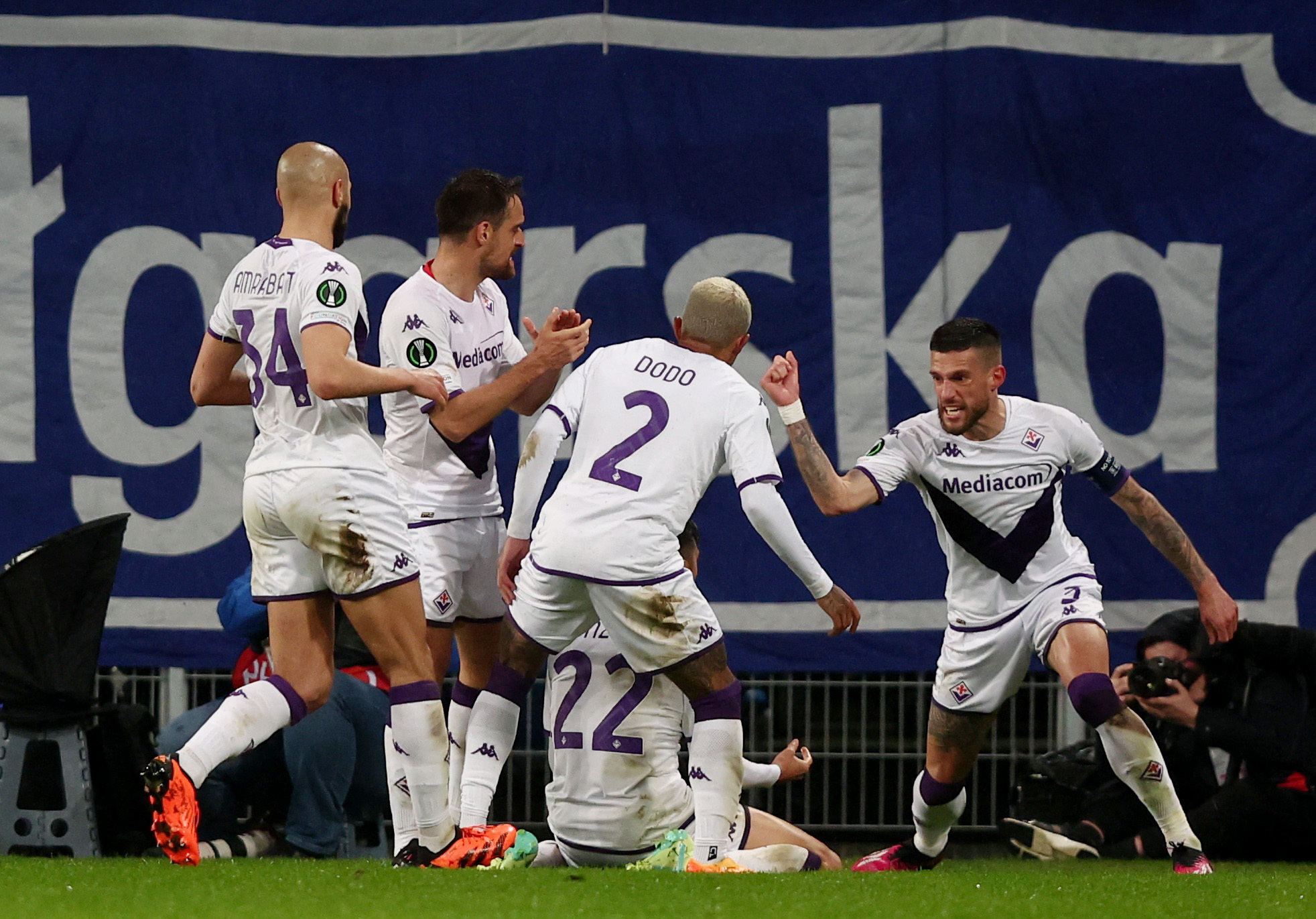 Europa Conference League - Quarter Final - First Leg - Lech Poznan v Fiorentina