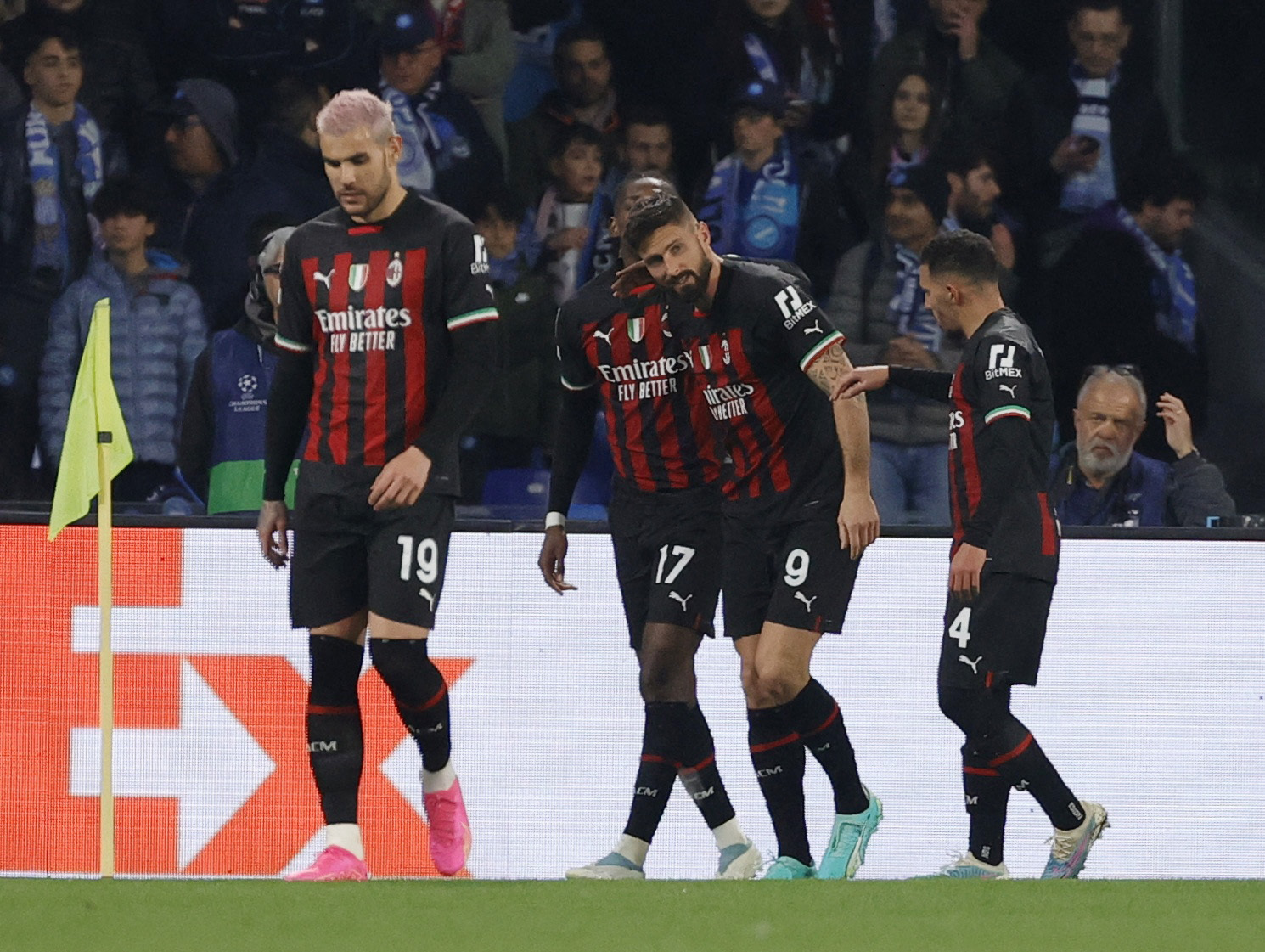 Champions League - Quarter Final - Second Leg - Napoli v AC Milan