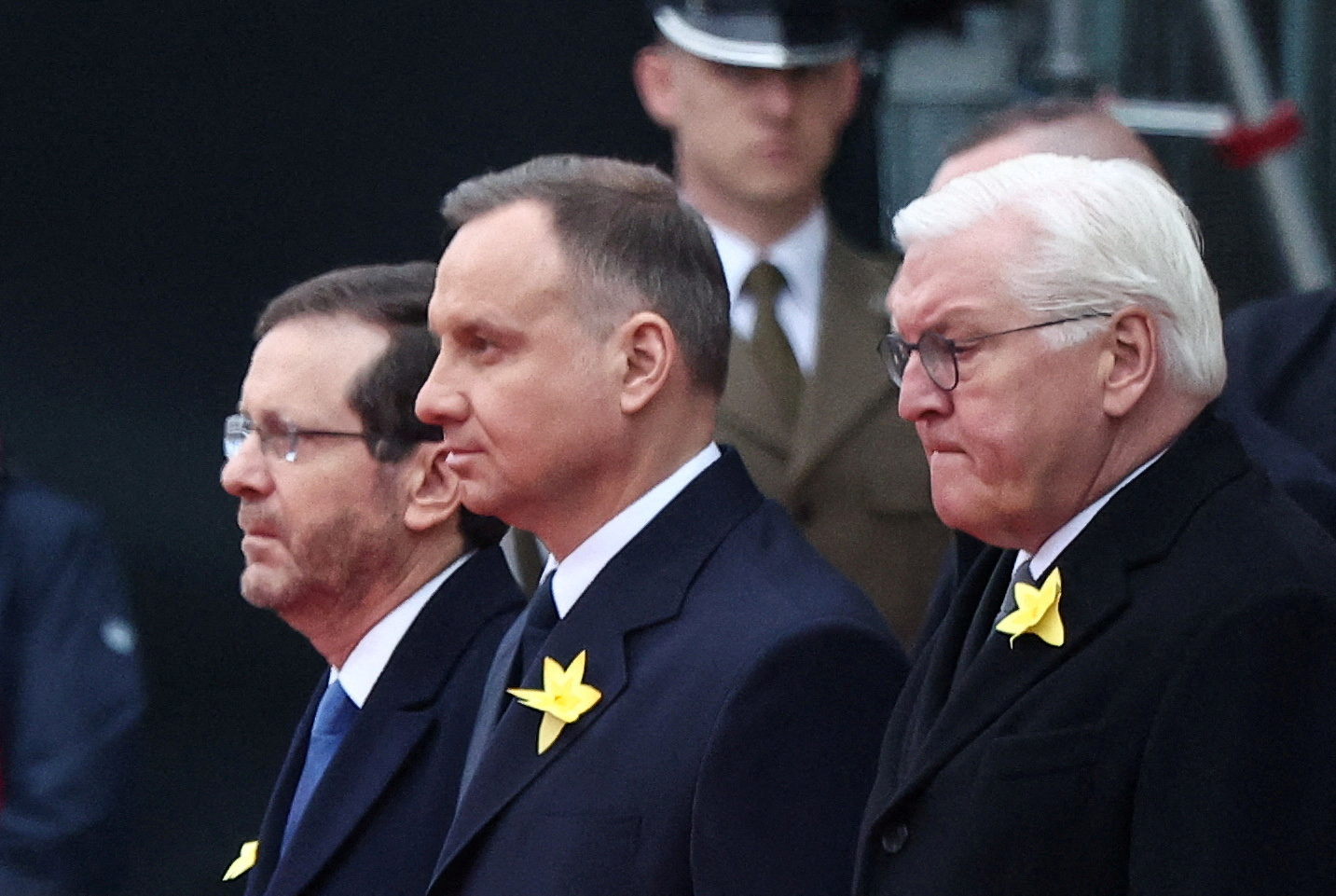 Commemoration of the 80th anniversary of the Warsaw Ghetto Uprising, in Warsaw