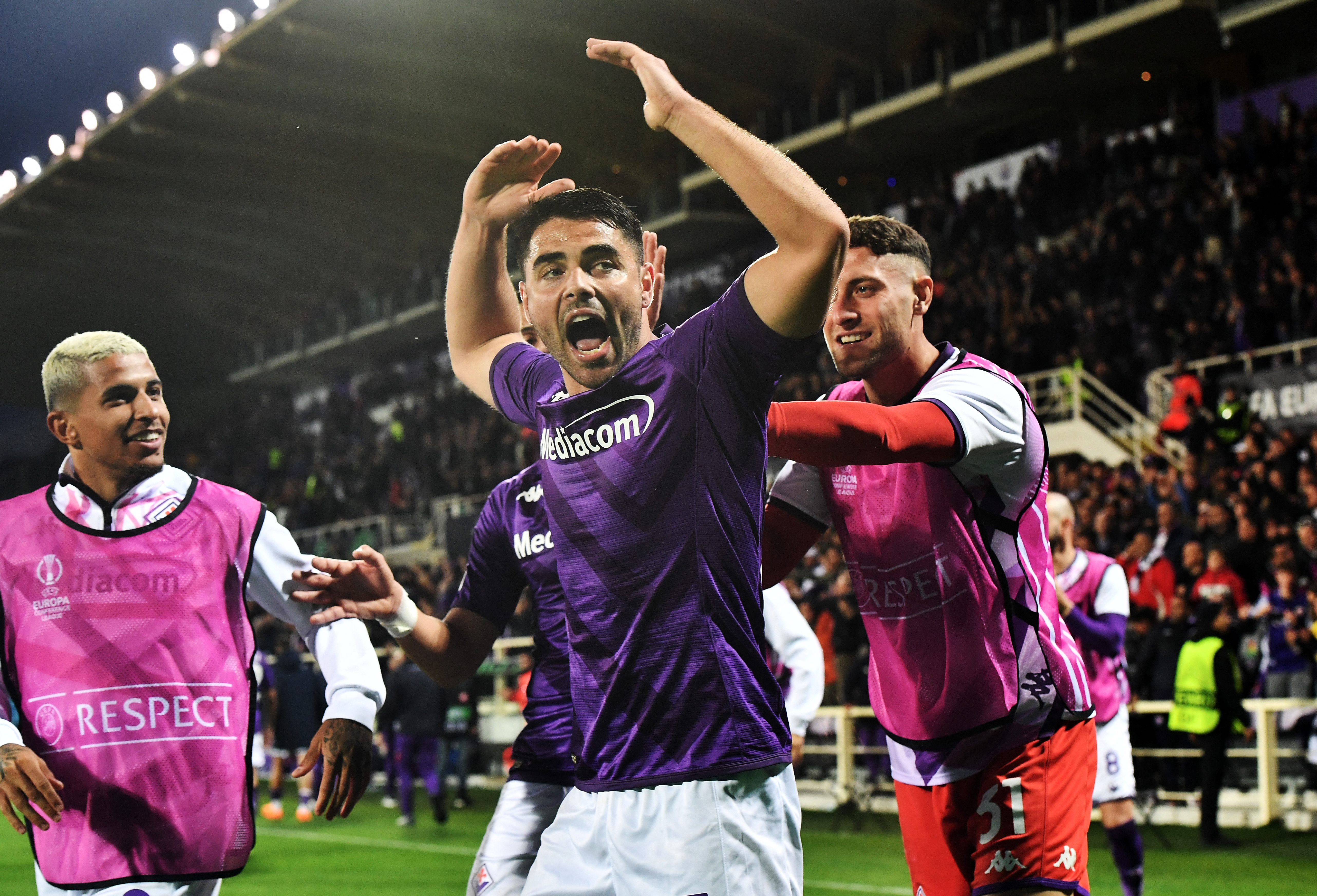 Europa Conference League - Quarter Final - Second Leg - Fiorentina v Lech Poznan