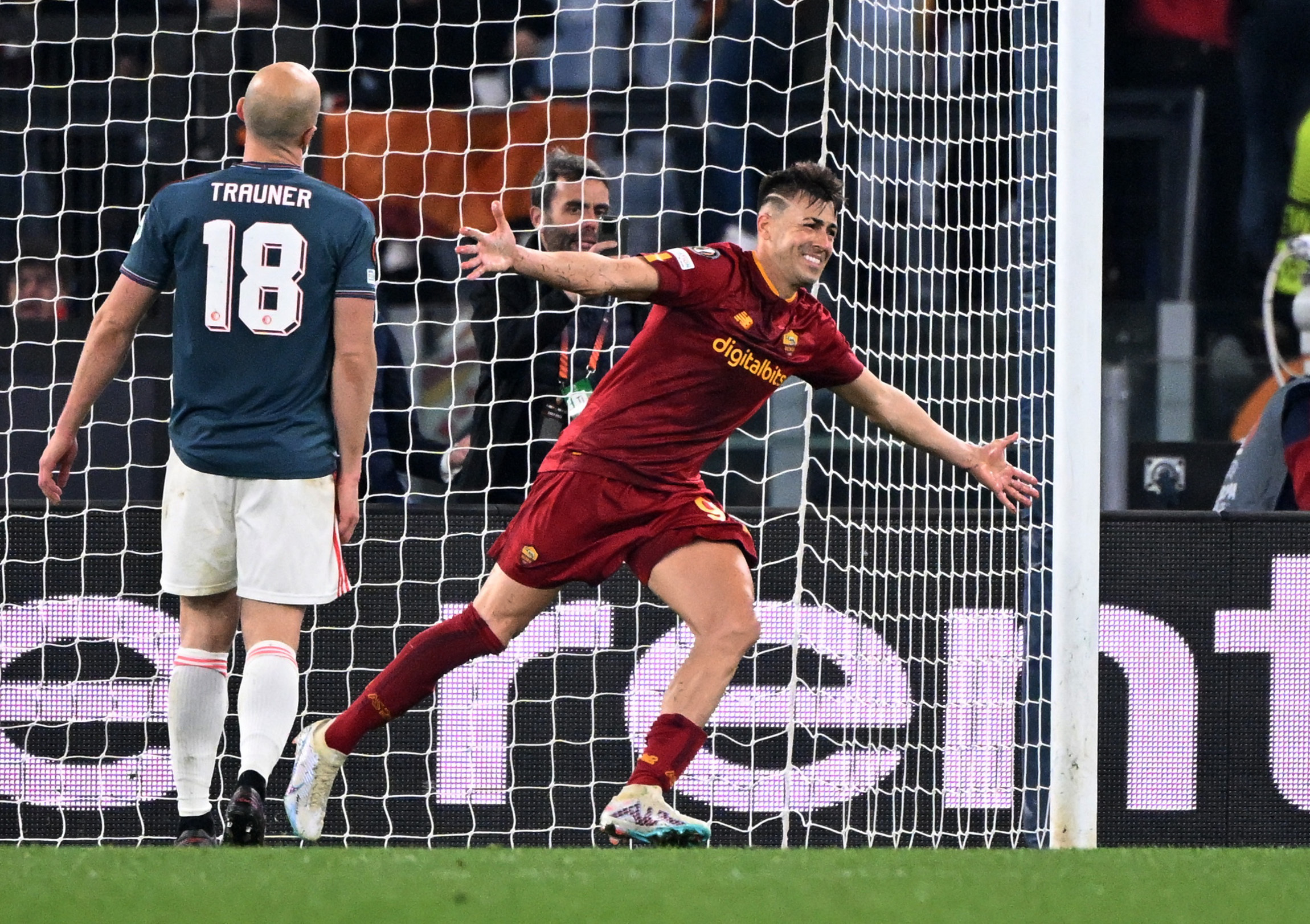 Europa League - Quarter Final - Second Leg - AS Roma v Feyenoord