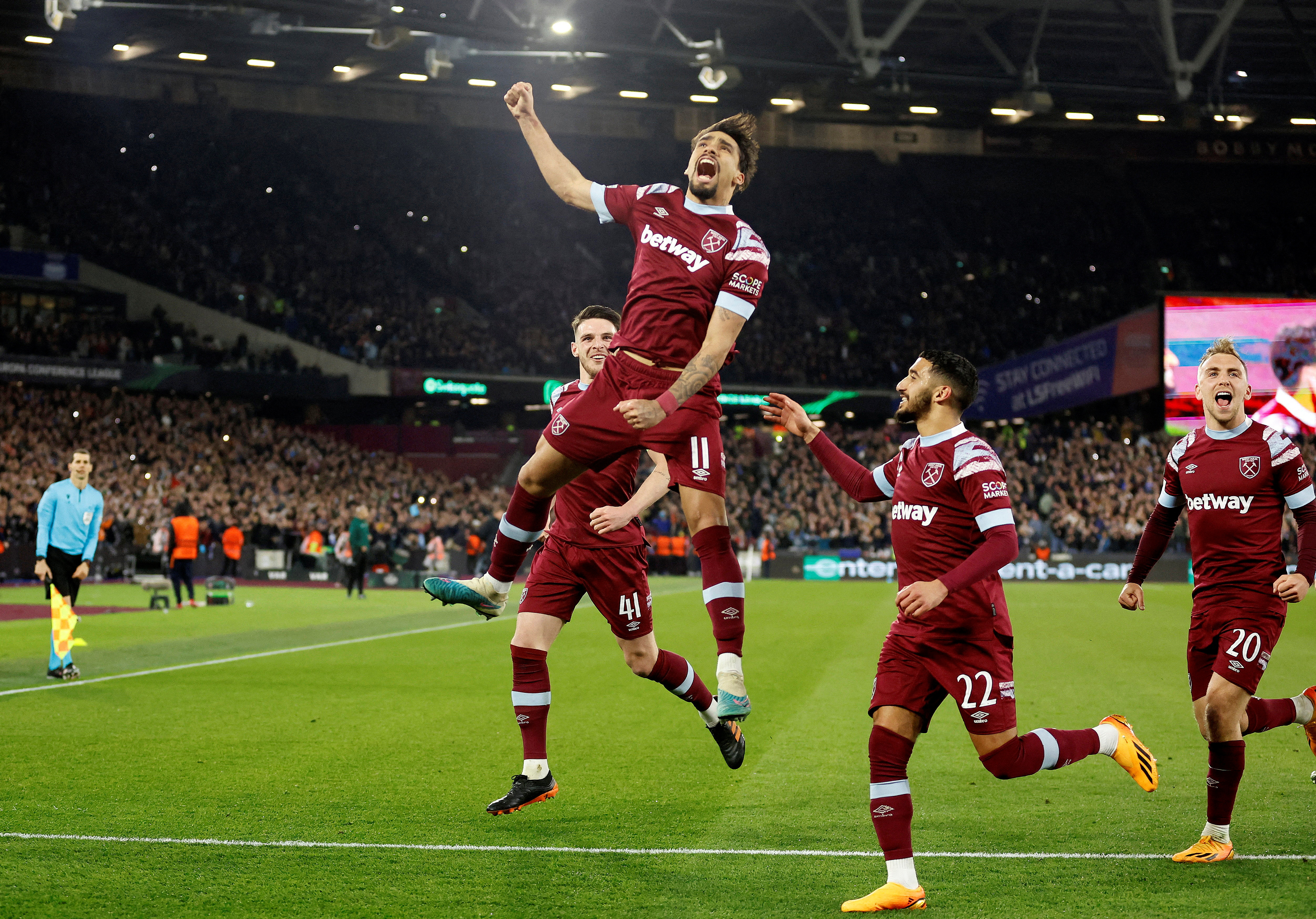 Europa Conference League - Quarter Final - Second Leg - West Ham United v KAA Gent