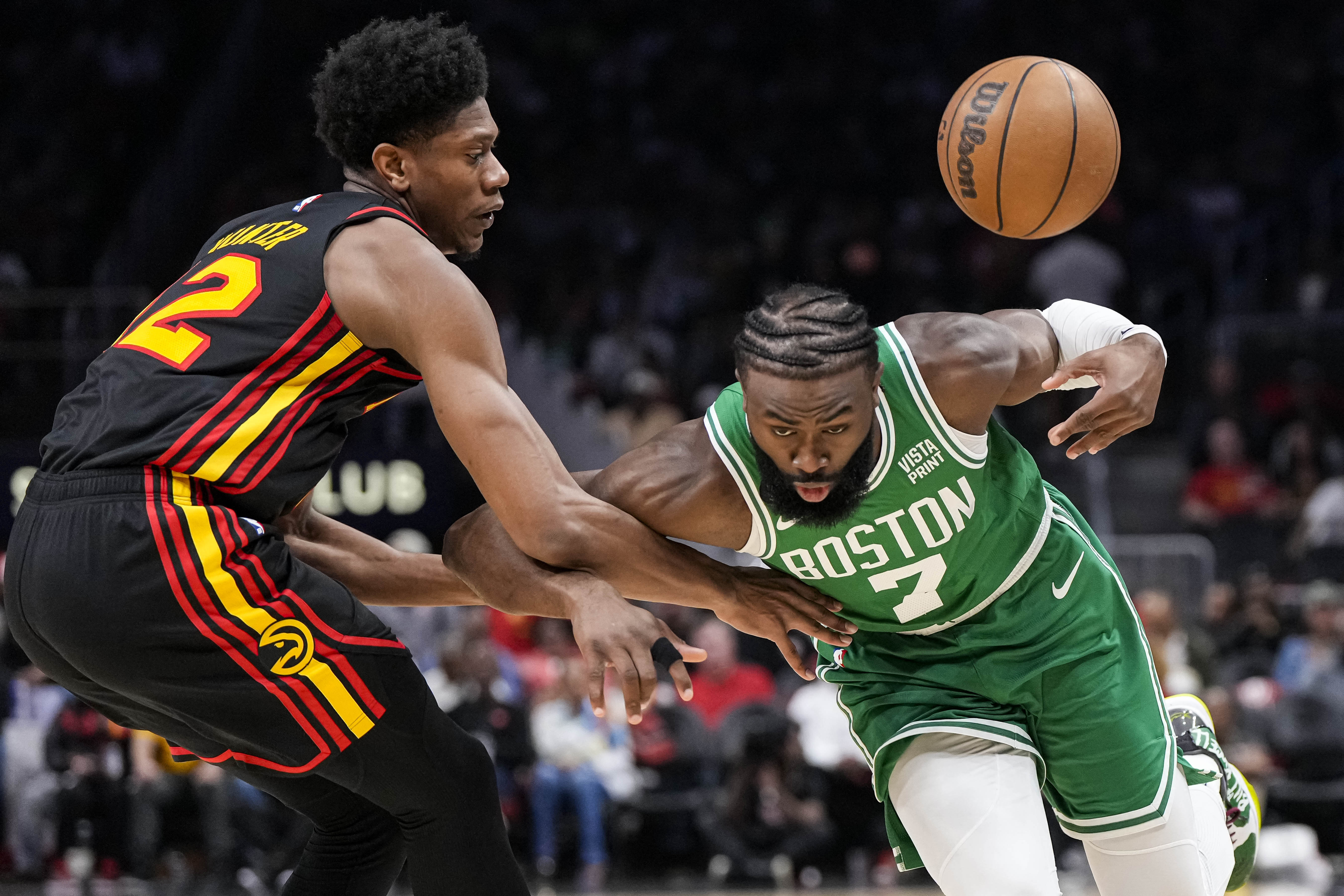 NBA: Playoffs-Boston Celtics at Atlanta Hawks