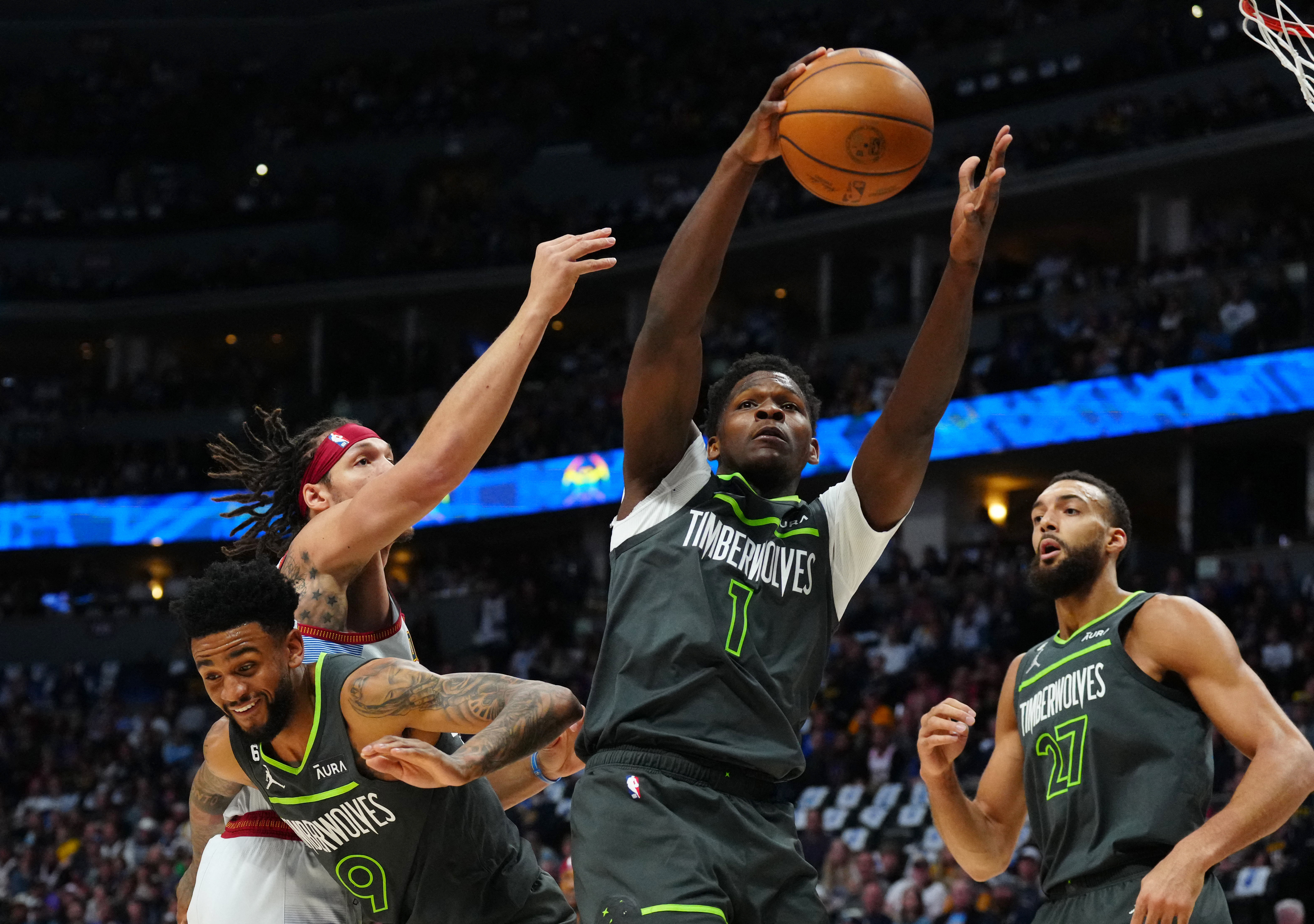 NBA: Playoffs-Minnesota Timberwolves at Denver Nuggets