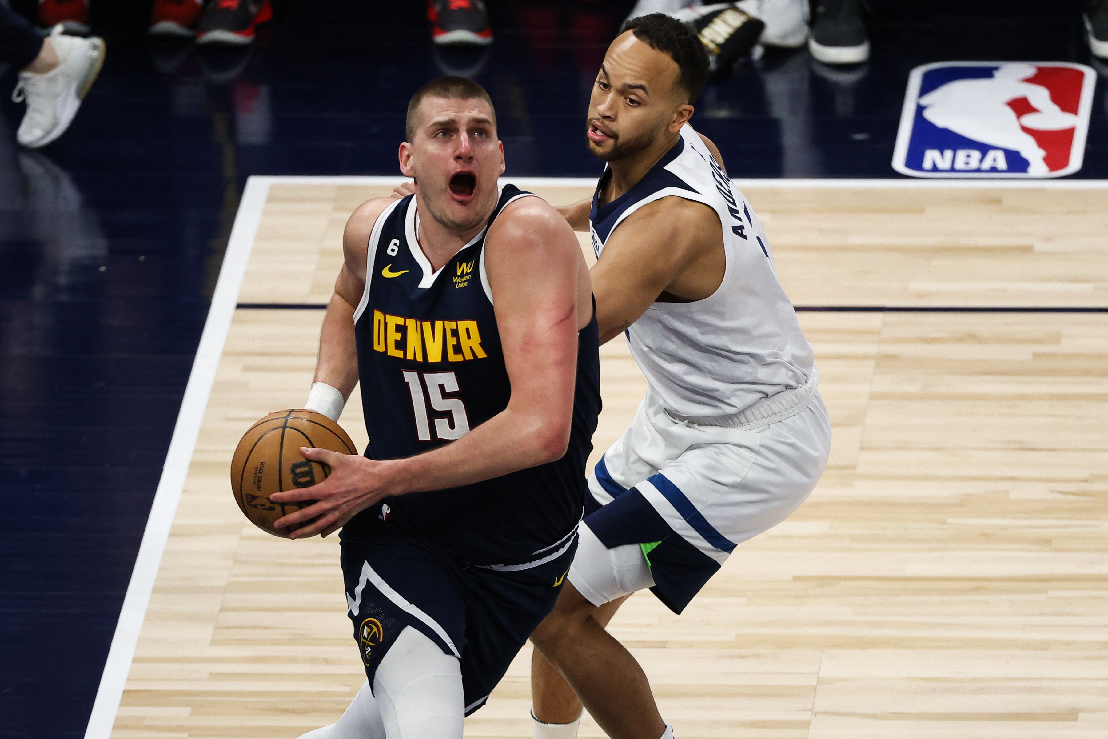 NBA: Playoffs-Denver Nuggets at Minnesota Timberwolves