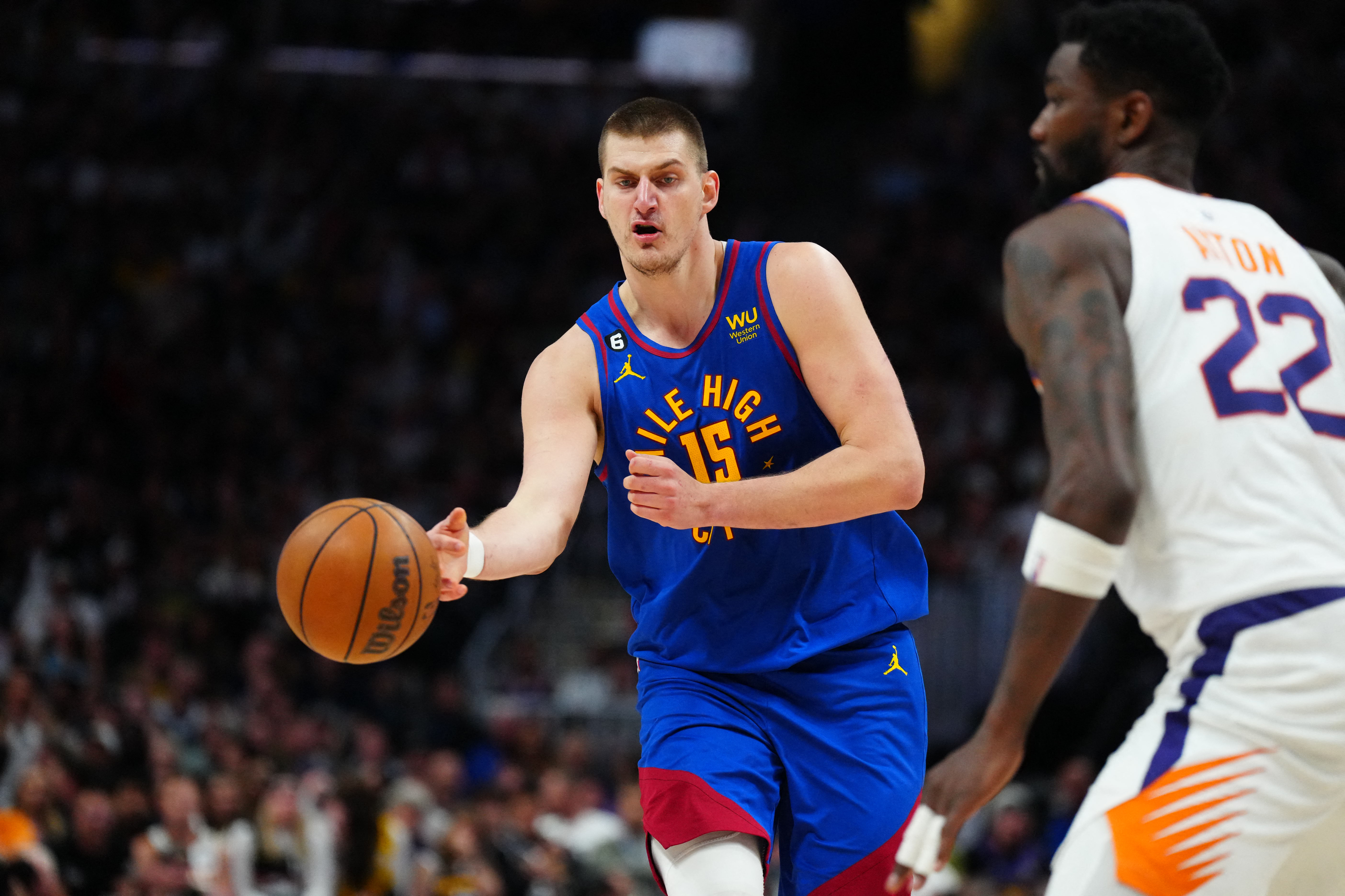 NBA: Playoffs-Phoenix Suns at Denver Nuggets