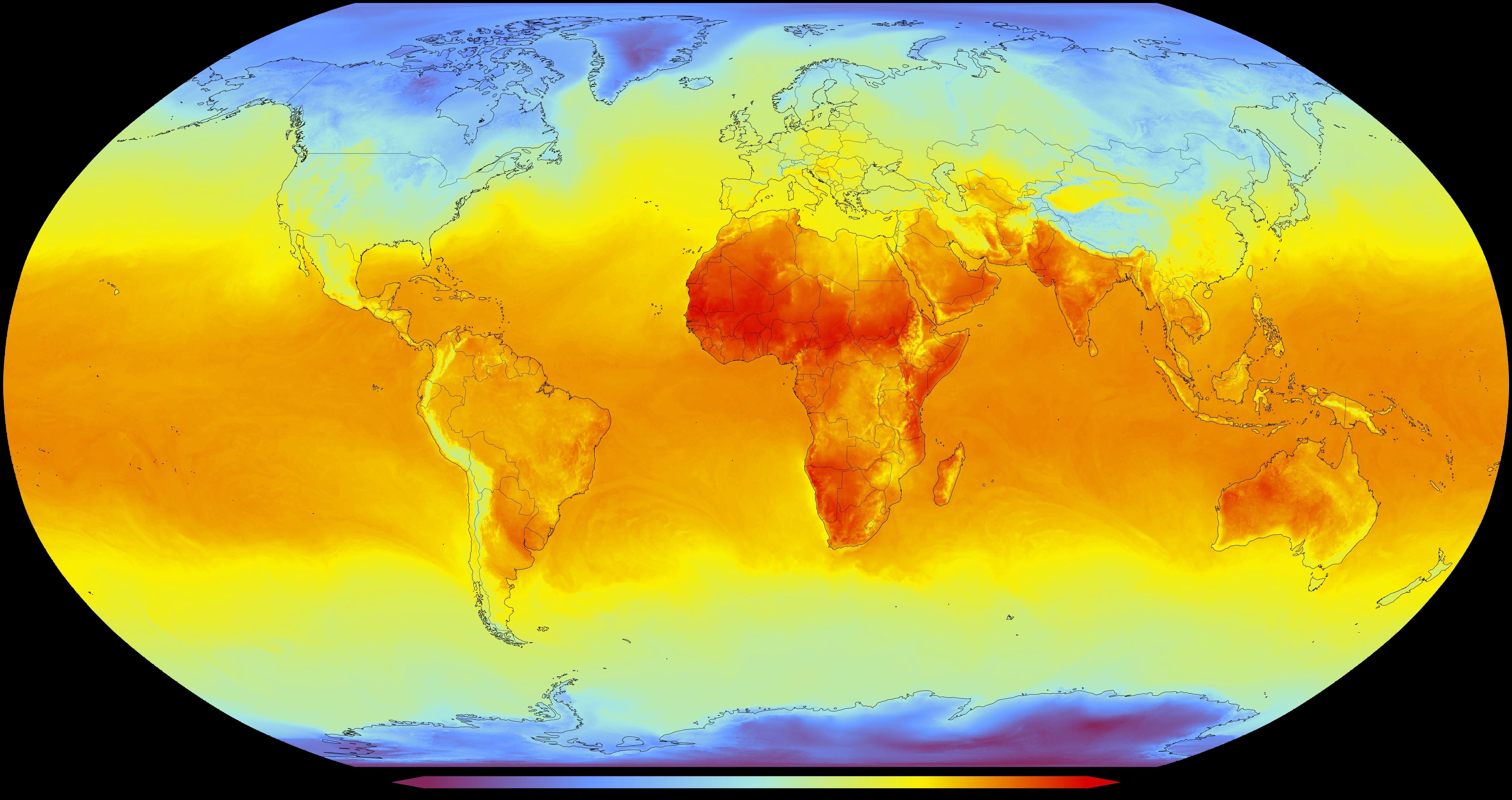 Global,Map,Represents,The,Surface,Temperature,Of,The,Earth,In