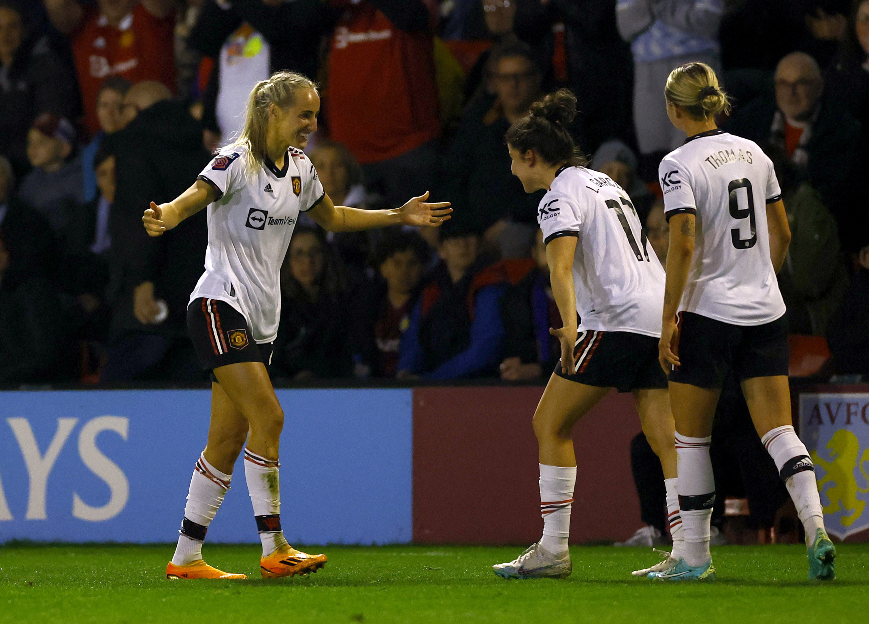 Women's Super League - Aston Villa v Manchester United