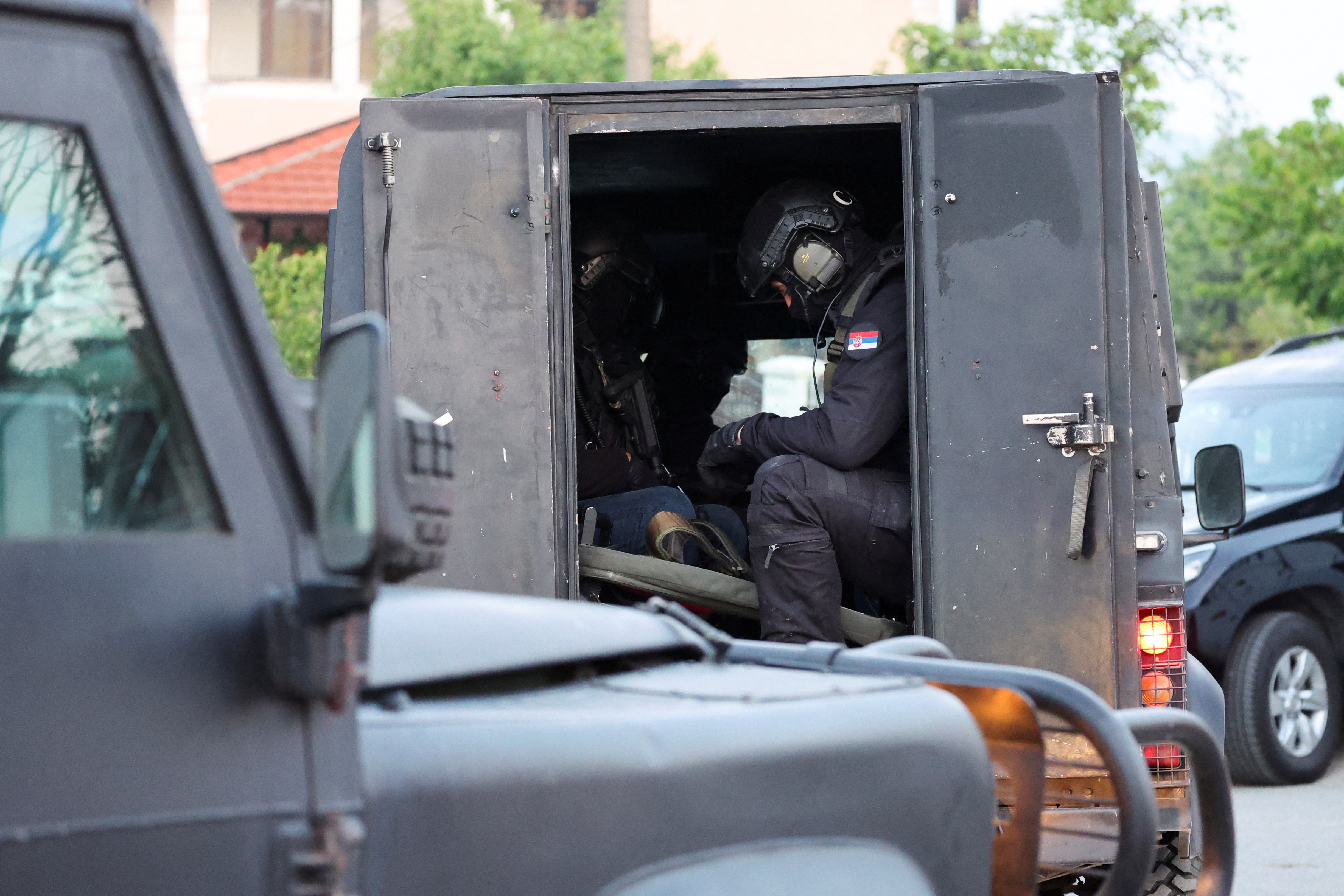 Aftermath of shooting