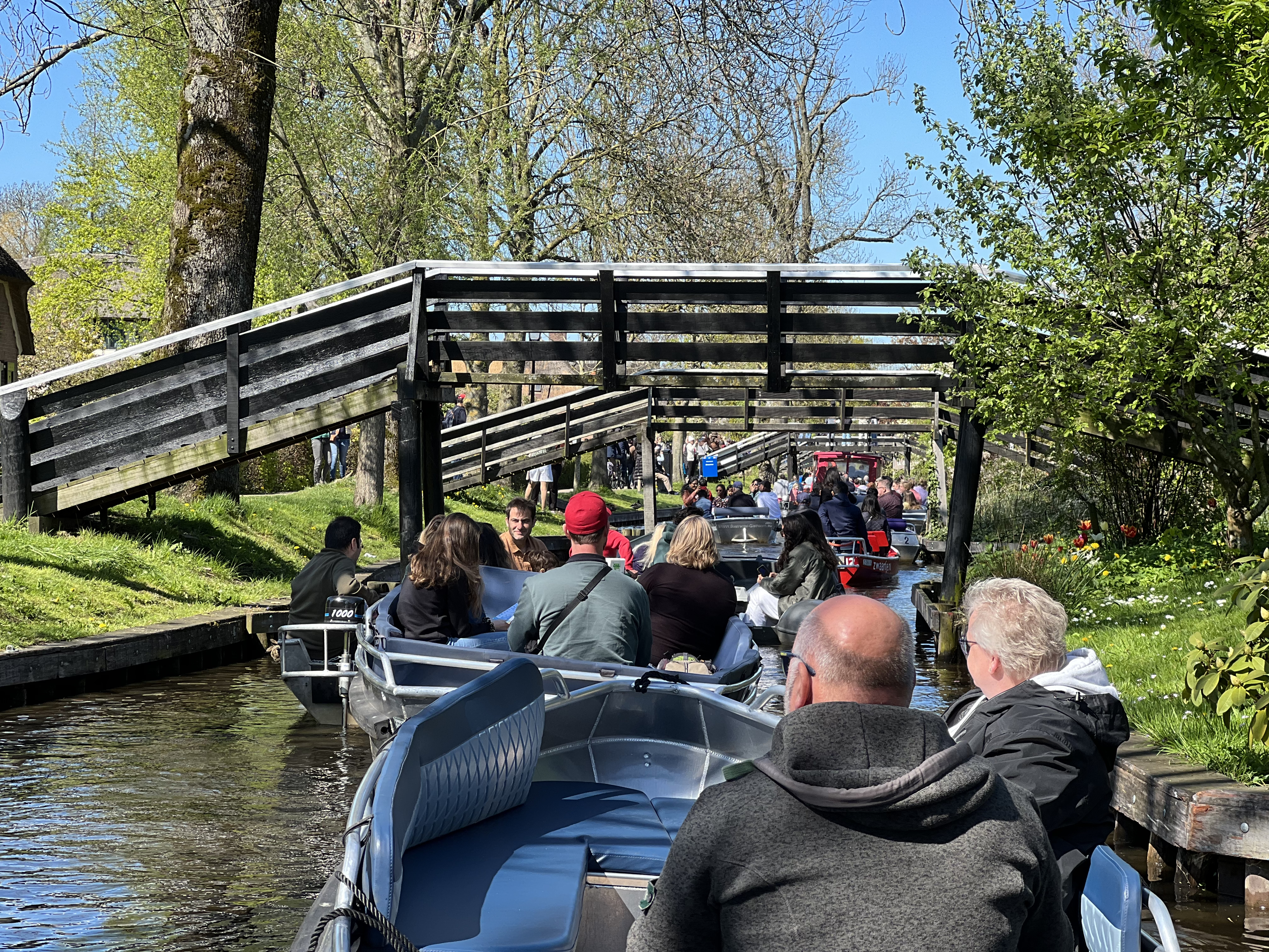 Giethoorn, holandsko selo bez cesta za automobile