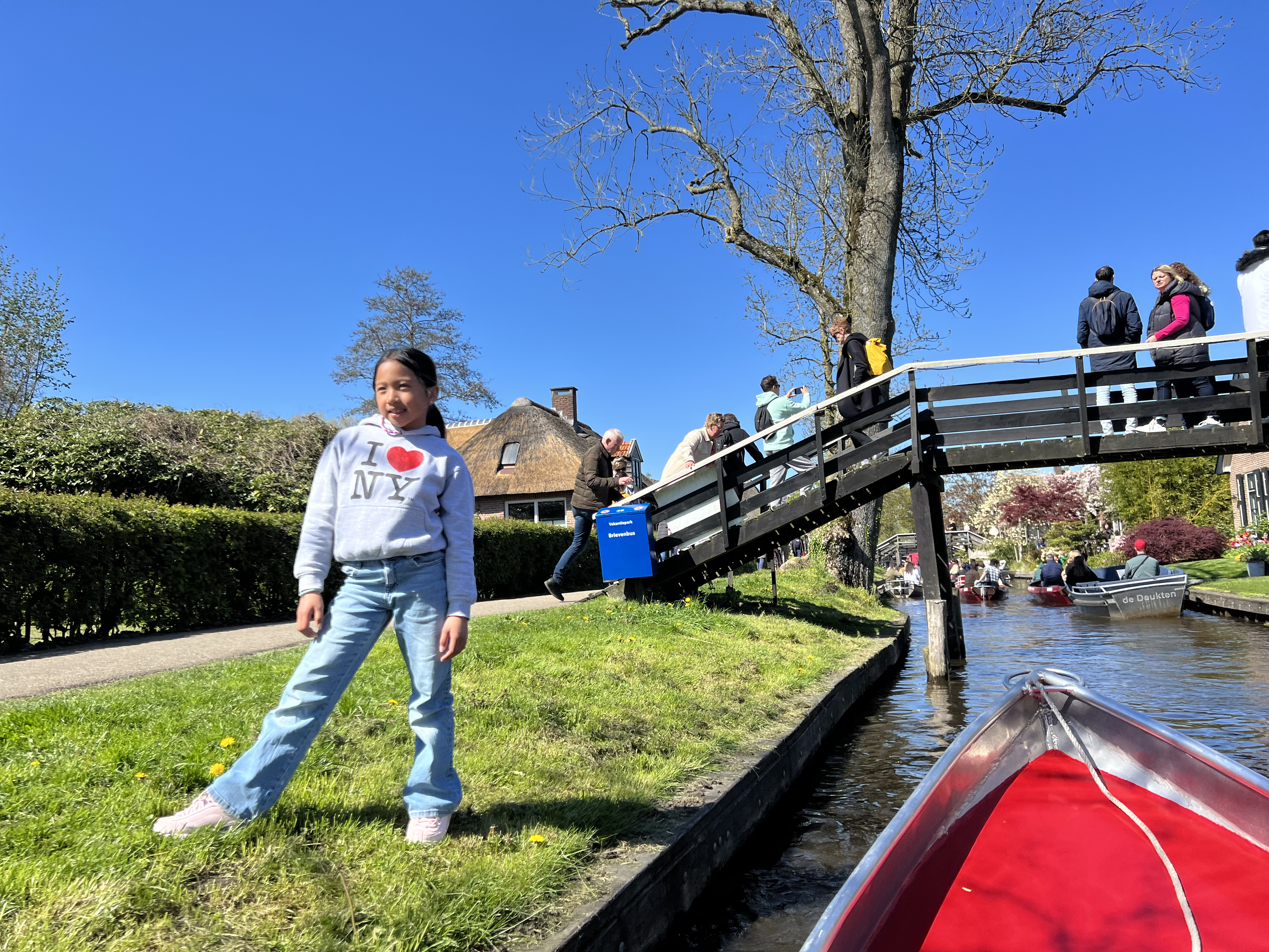 Giethoorn, holandsko selo bez cesta za automobile