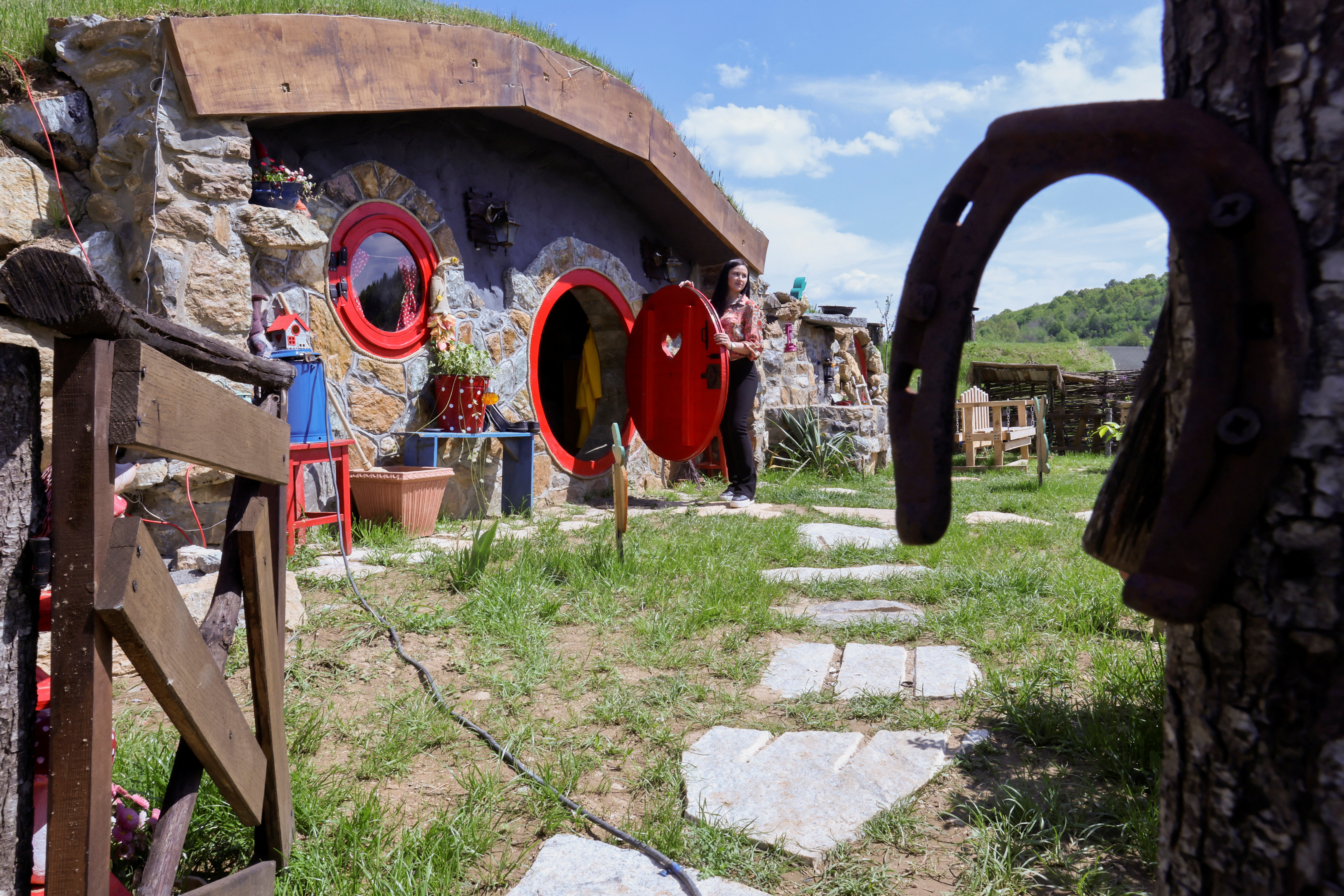 Hobbit houses spring up in Bosnia hills