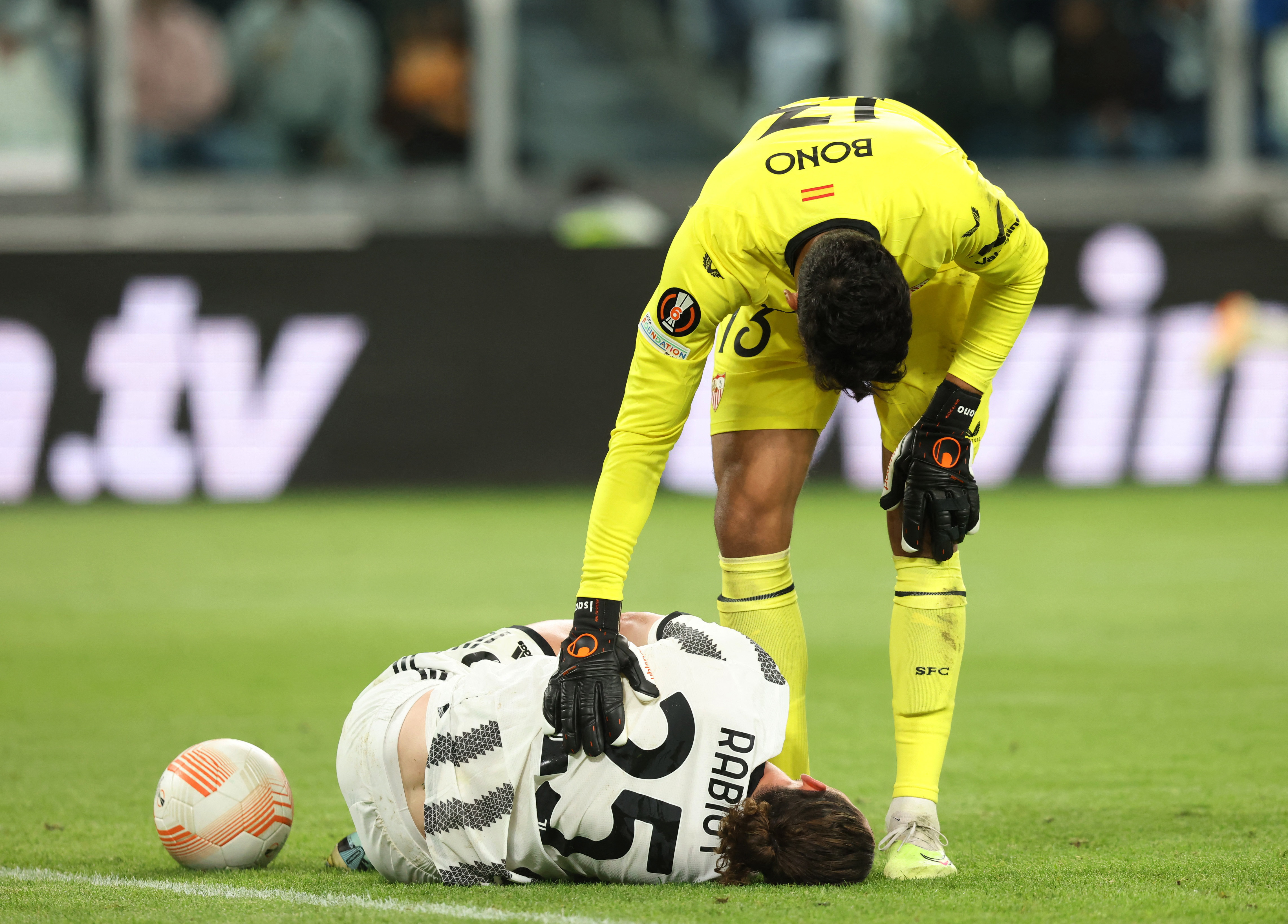 Europa League - Semi Final - First Leg - Juventus v Sevilla