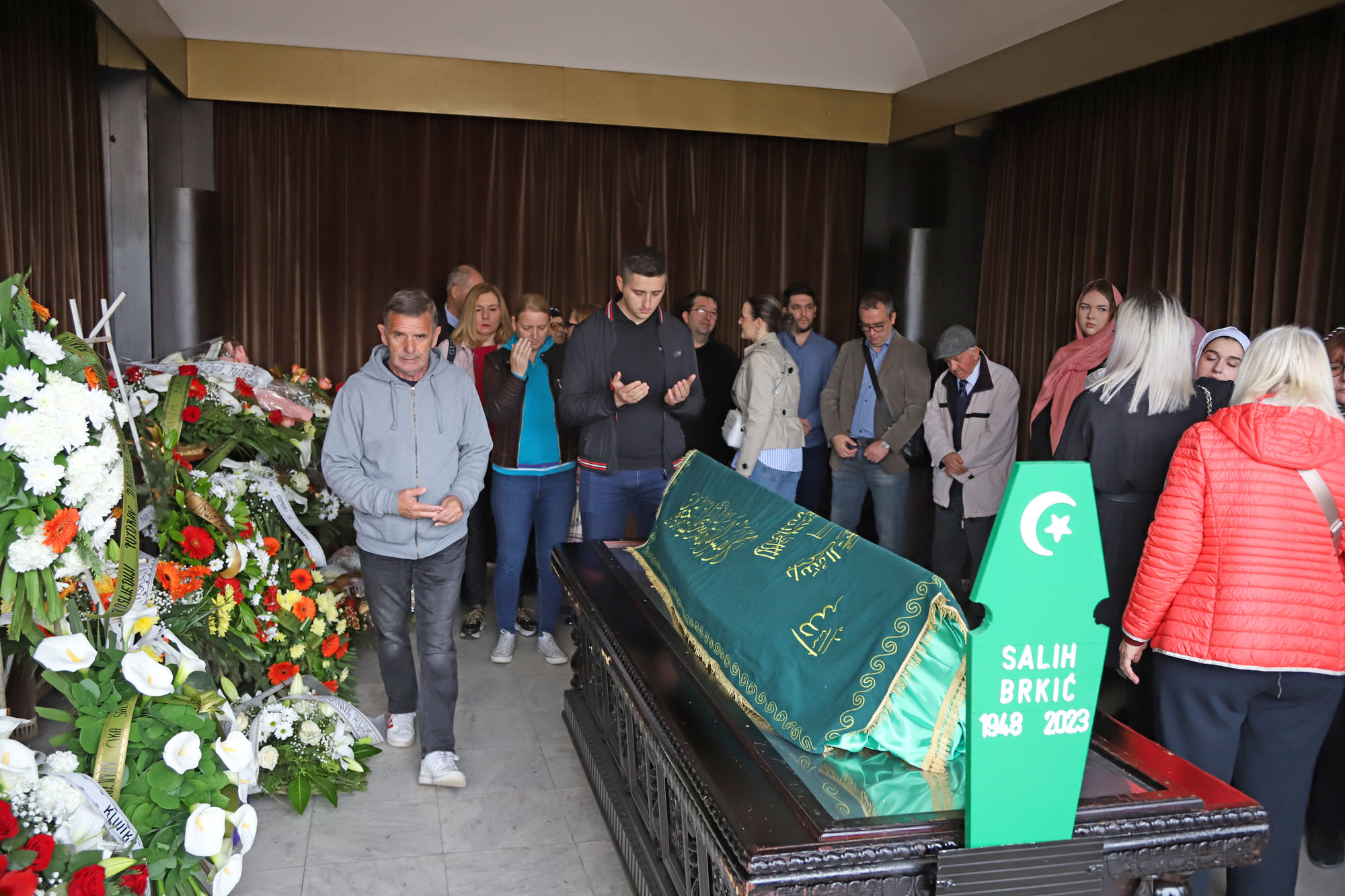 Posljednji ispraćaj Saliha Brkića