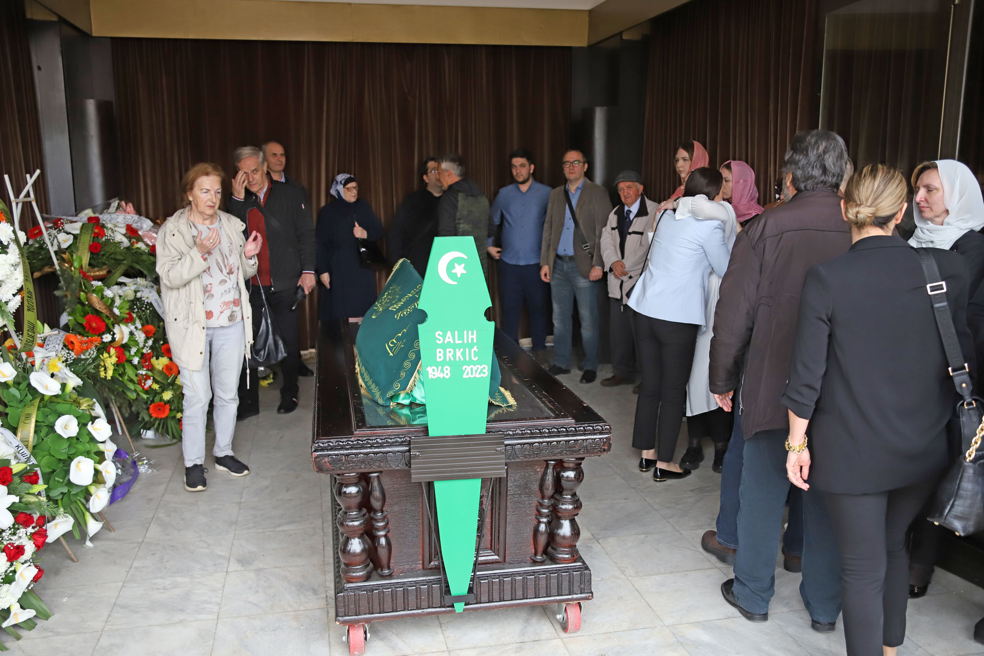 Posljednji ispraćaj Saliha Brkića