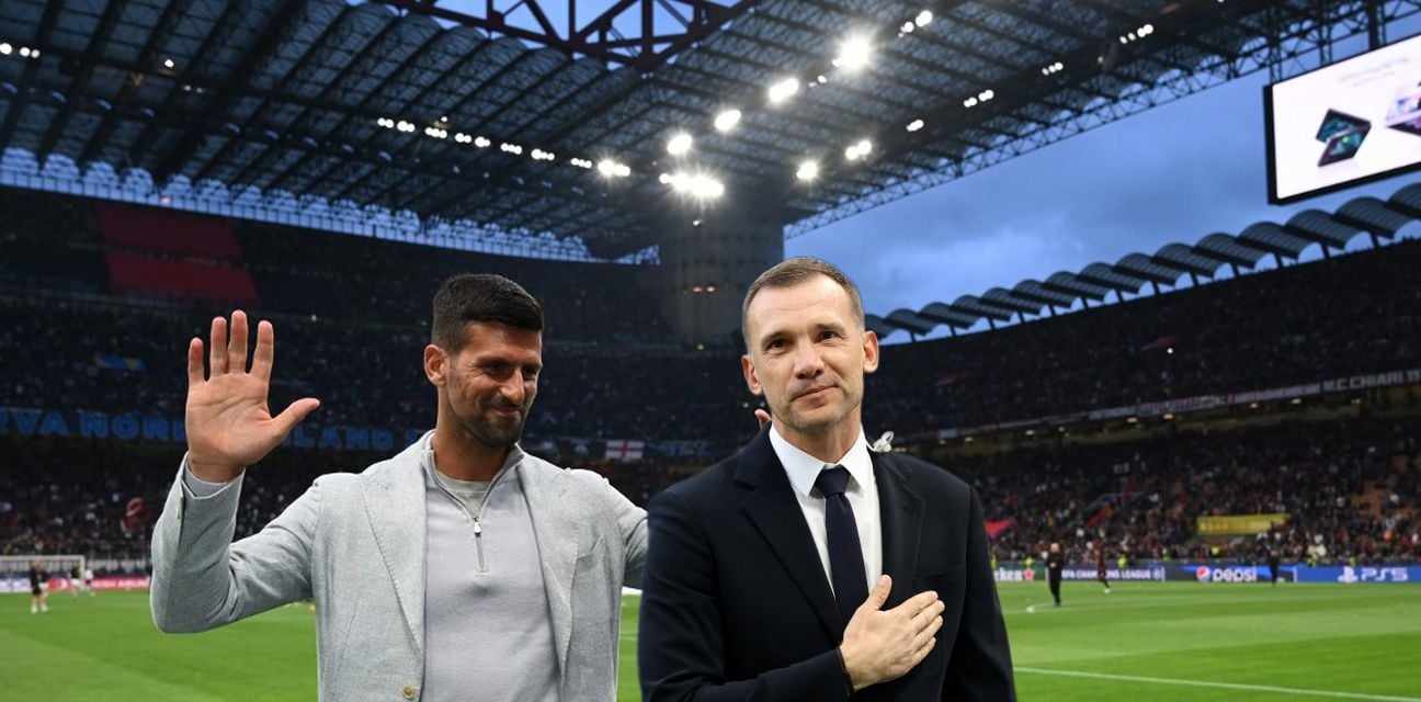 Novak Đoković Andriy Shevchenko
