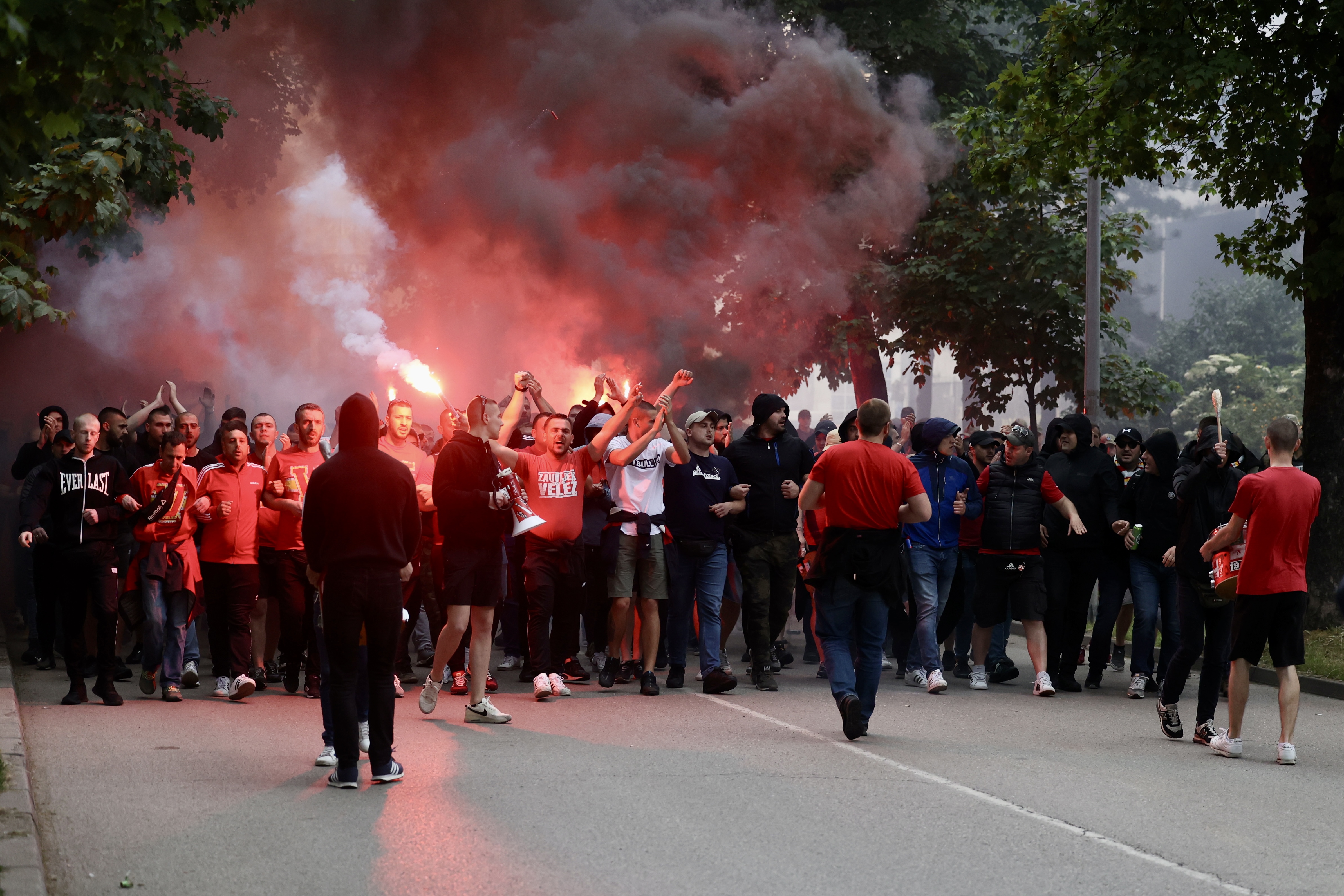 Korteo Red Army FK Velež