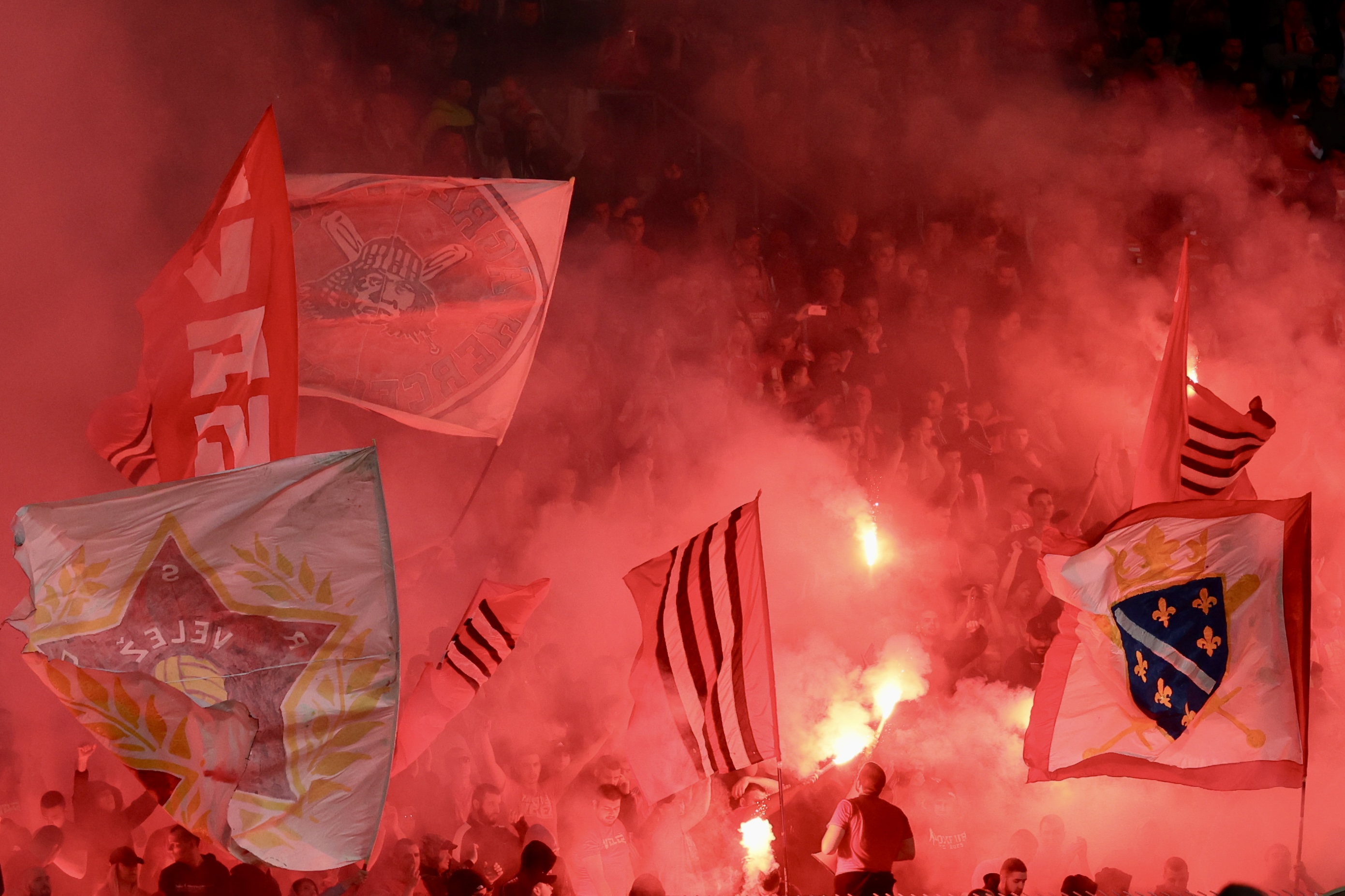 Bakljada Red Army (Zrinjski Velež finale Kupa BiH)