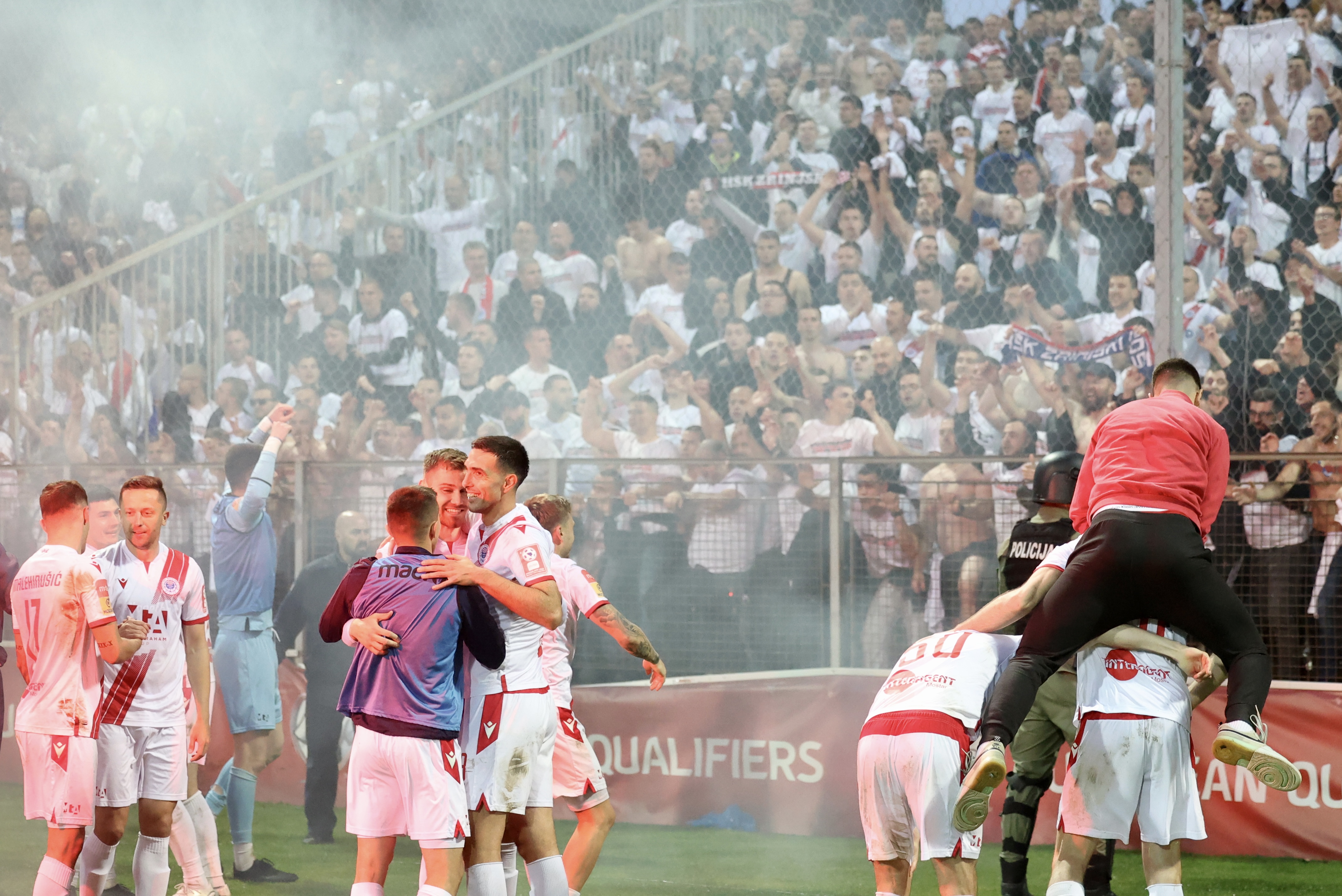 Slavlje Zrinjski nakon osvajanja Kupa BiH 2023 2