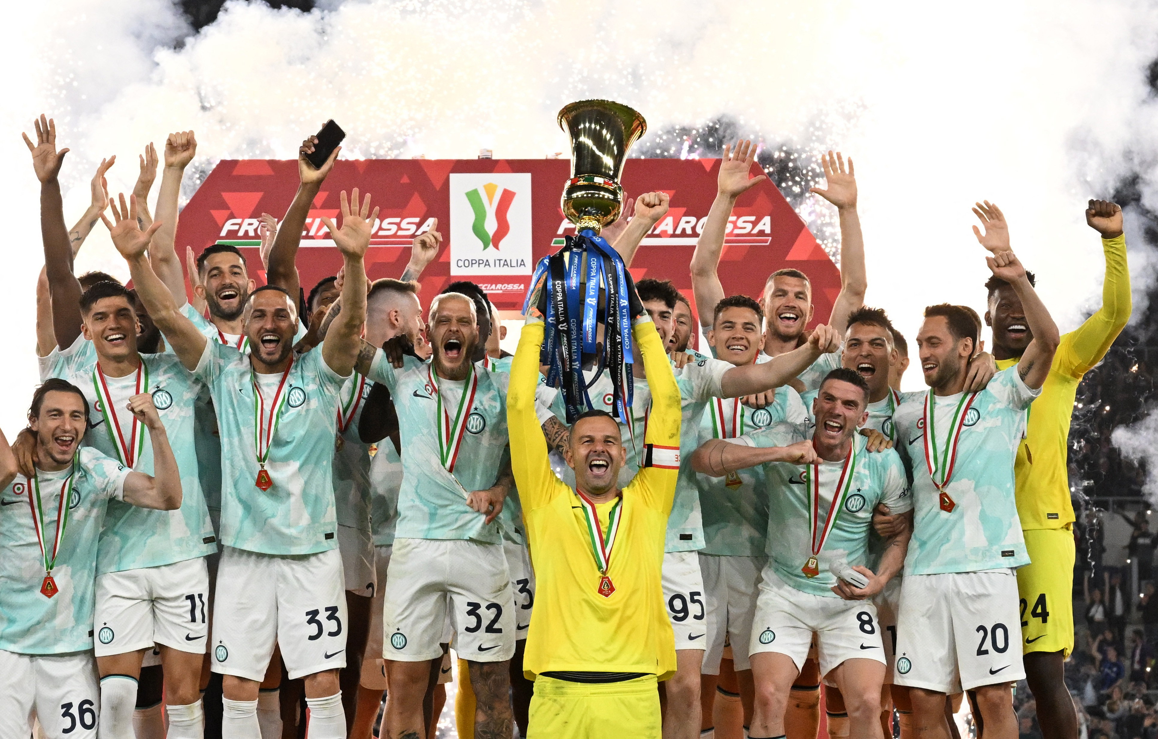 Coppa Italia - Final - Fiorentina v Inter Milan