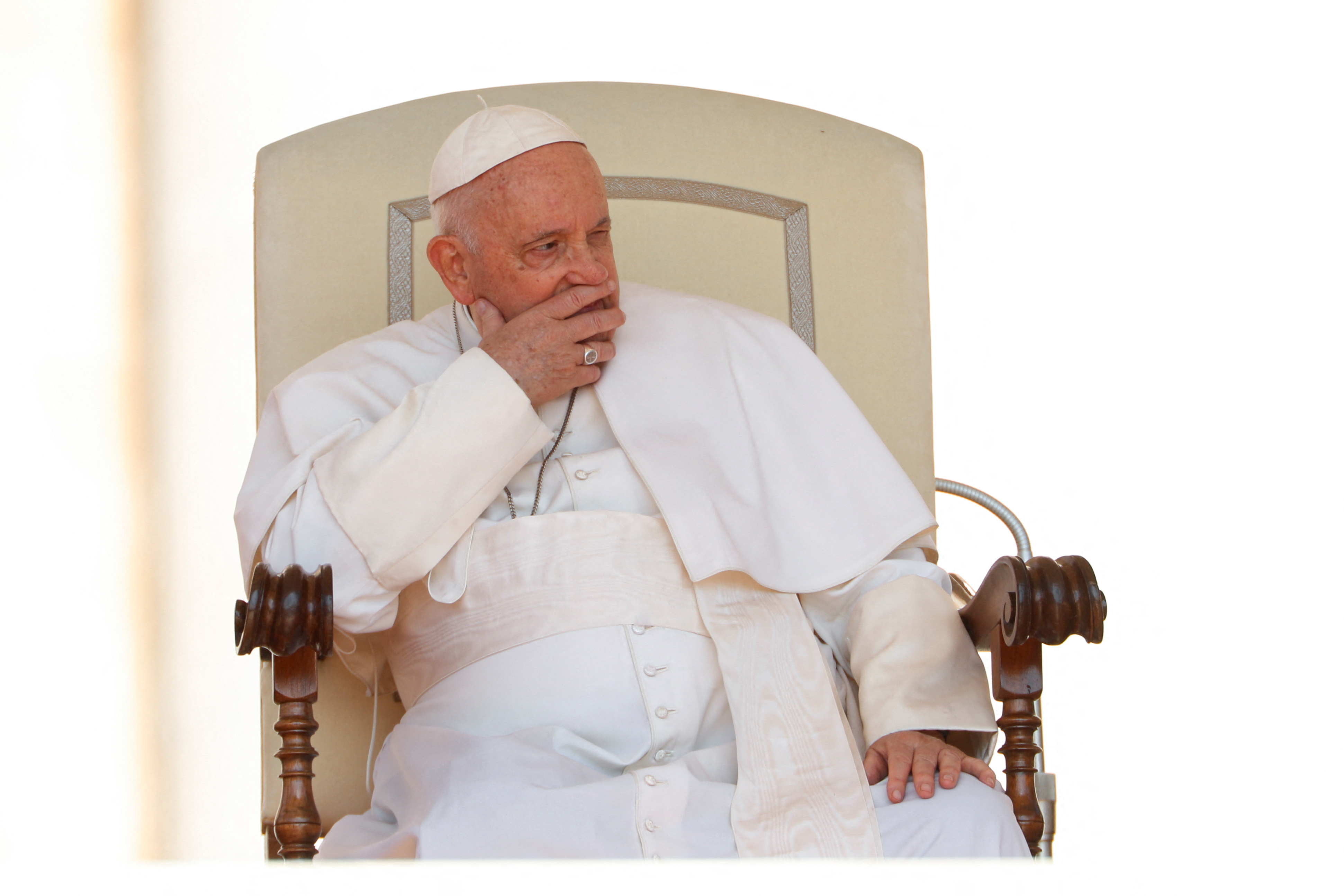 Pope Francis holds weekly audience