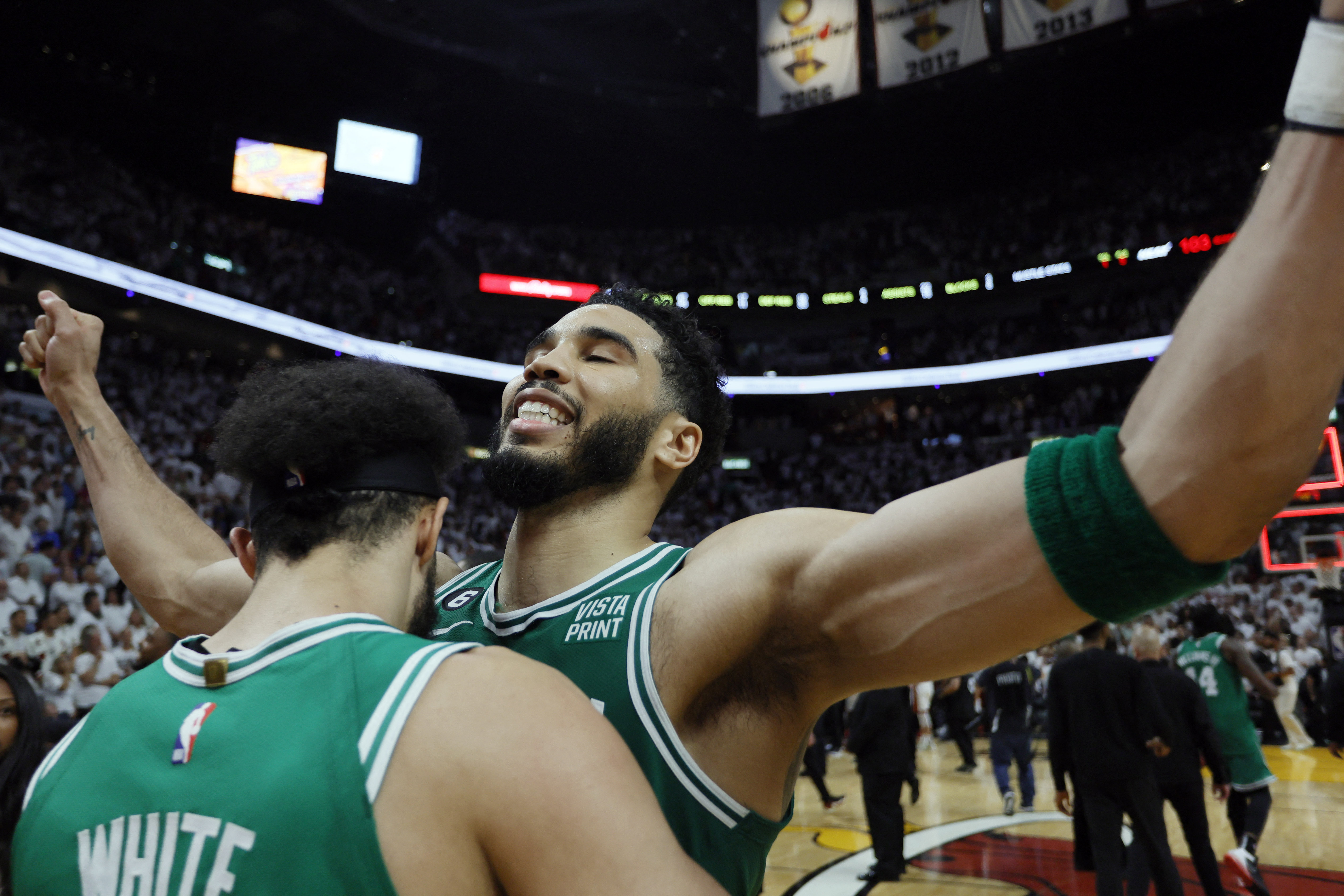 NBA: Playoffs-Boston Celtics at Miami Heat