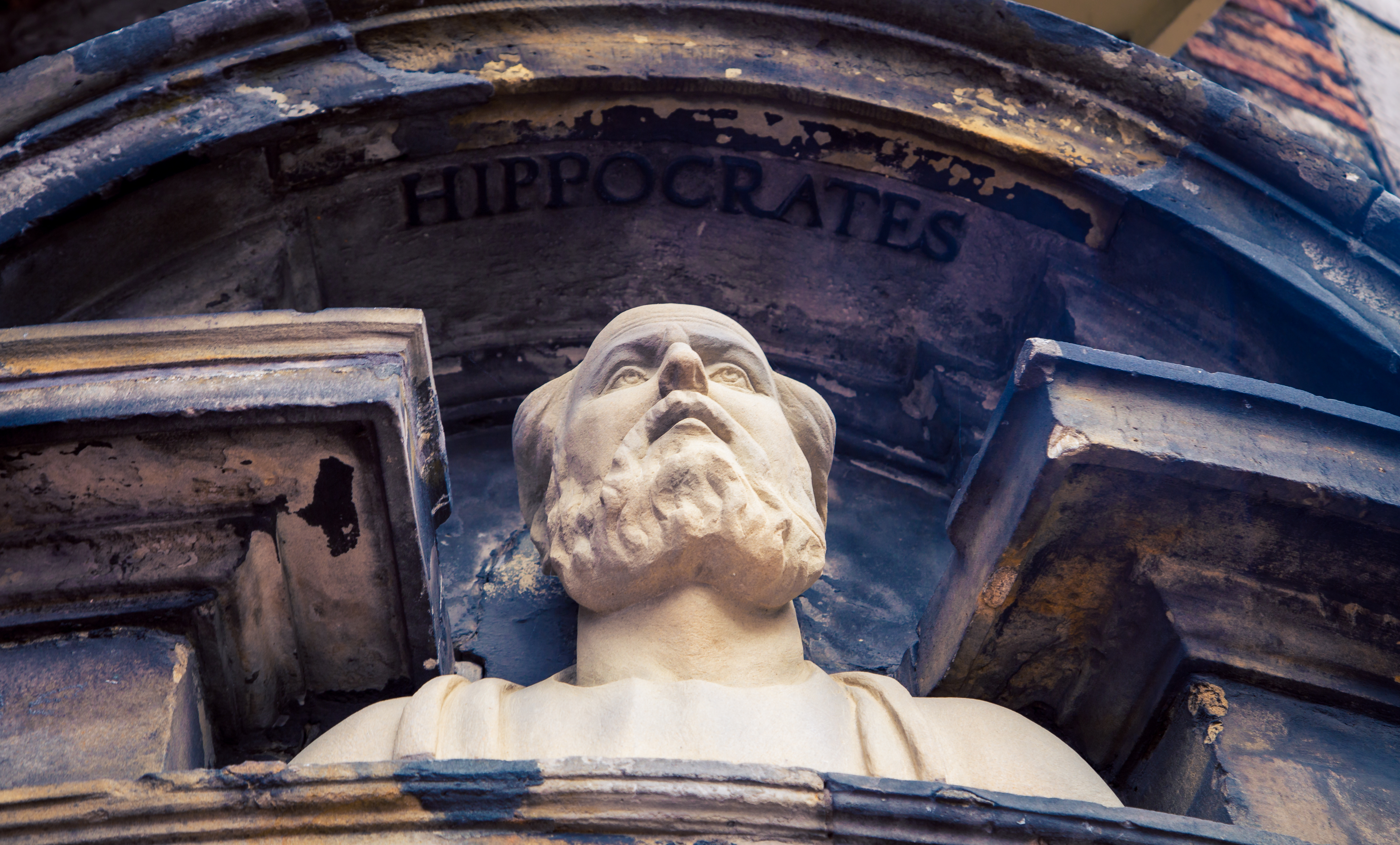 Hippocrates,Statue,Amsterdam