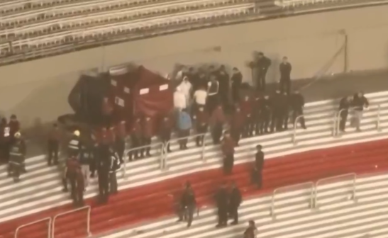 tragedija navijač tribina