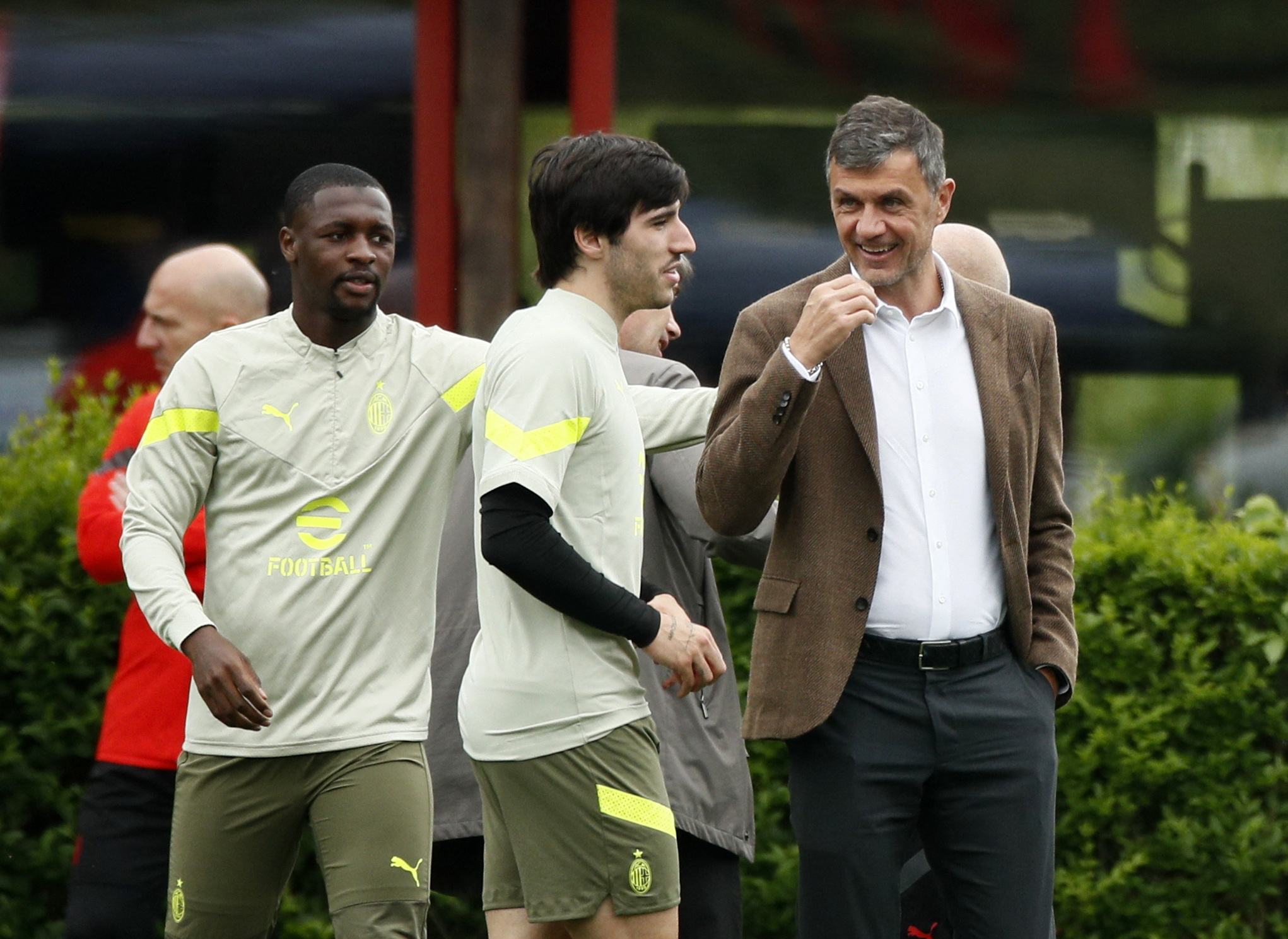 Champions League - AC Milan Training