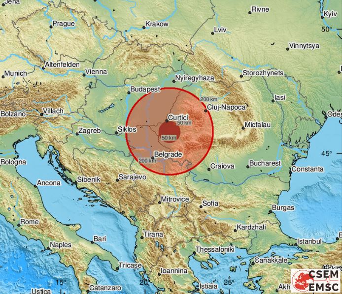 zemljotres rumunija