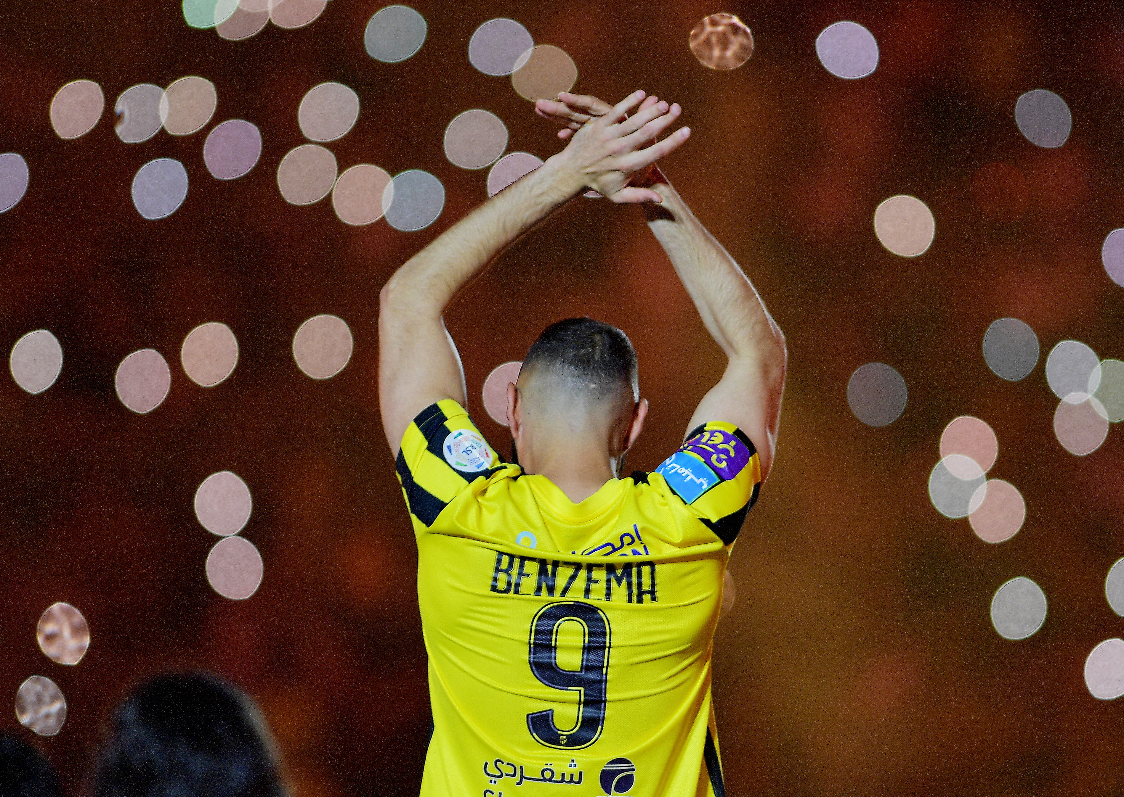 Welcome ceremony for Karim Benzema after joining Al-Ittihad