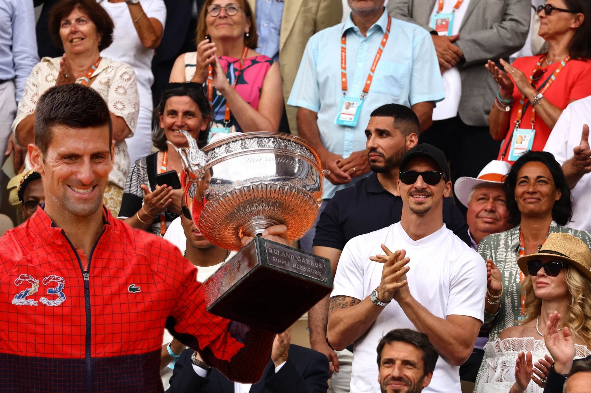 Novak Đoković Zlatan Ibrahimović