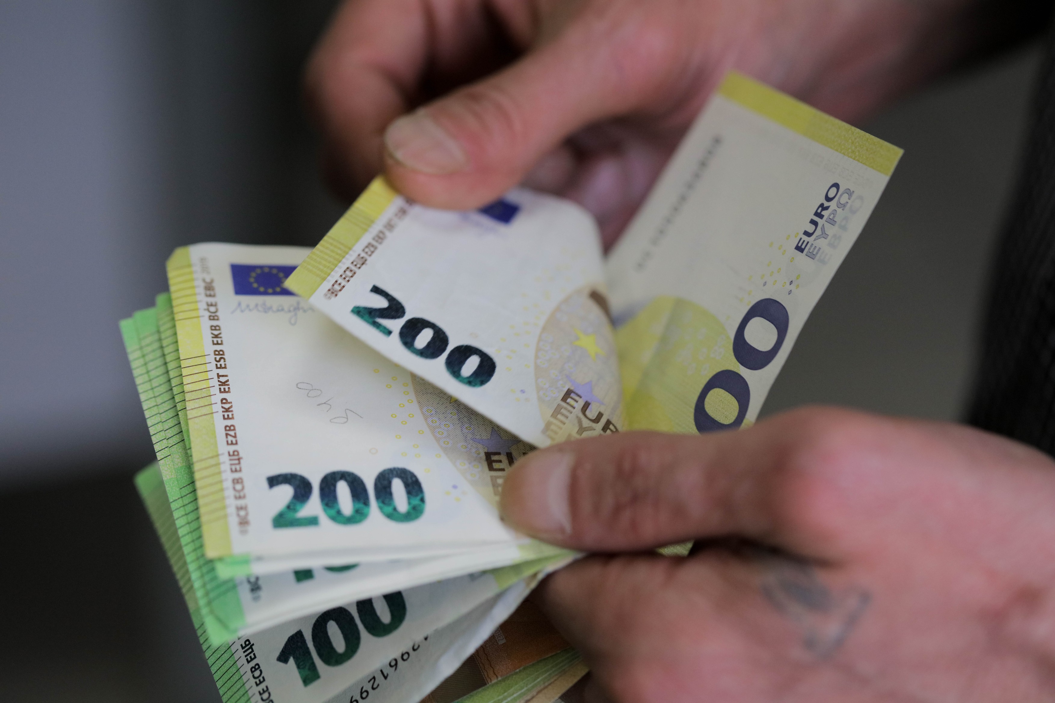 Euro novčanice novac